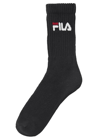 Tennissocken, (6 Paar), mit eingestricktem Logo