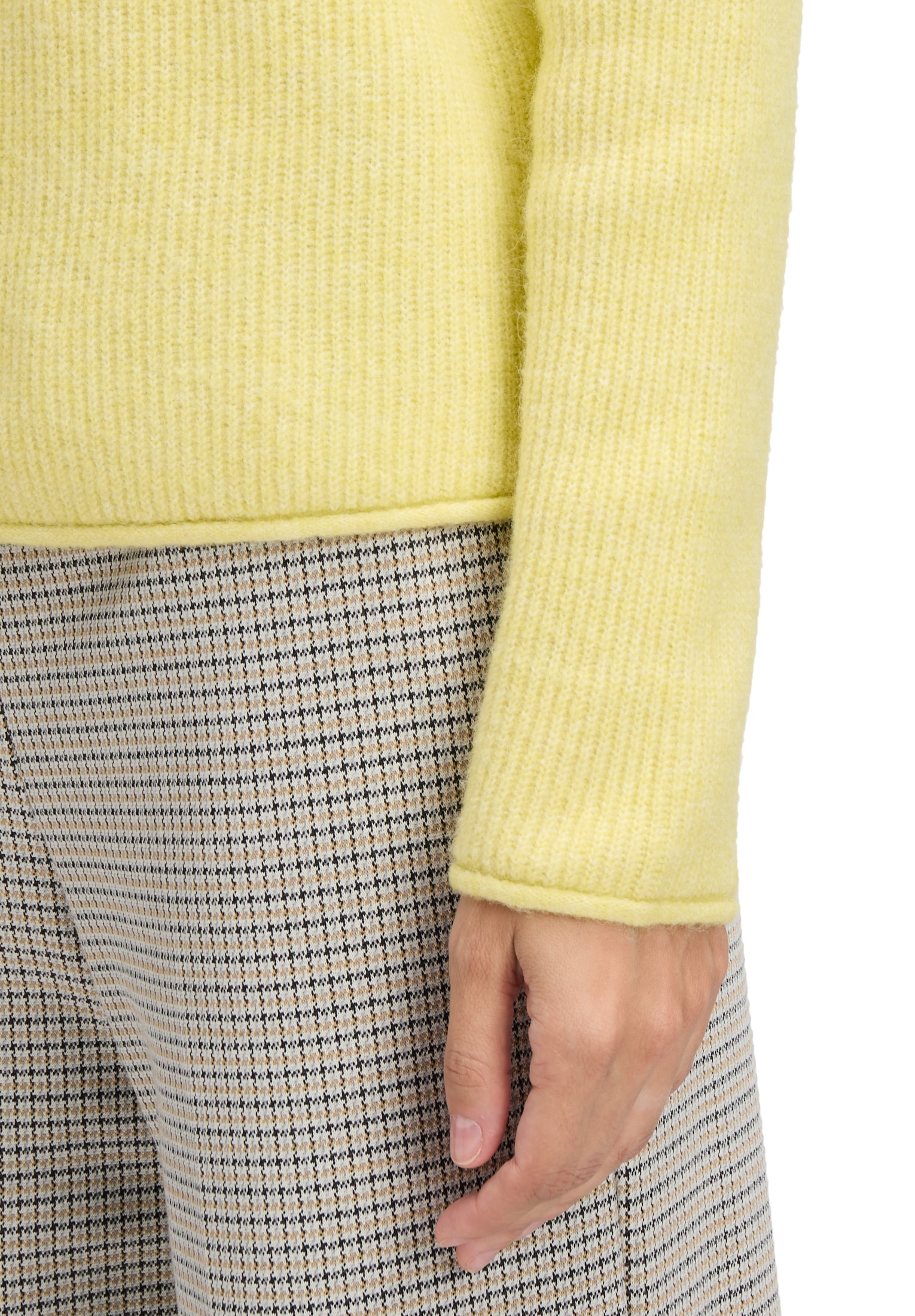 Cartoon Strickpullover »Strickpullover mit Stehkragen«