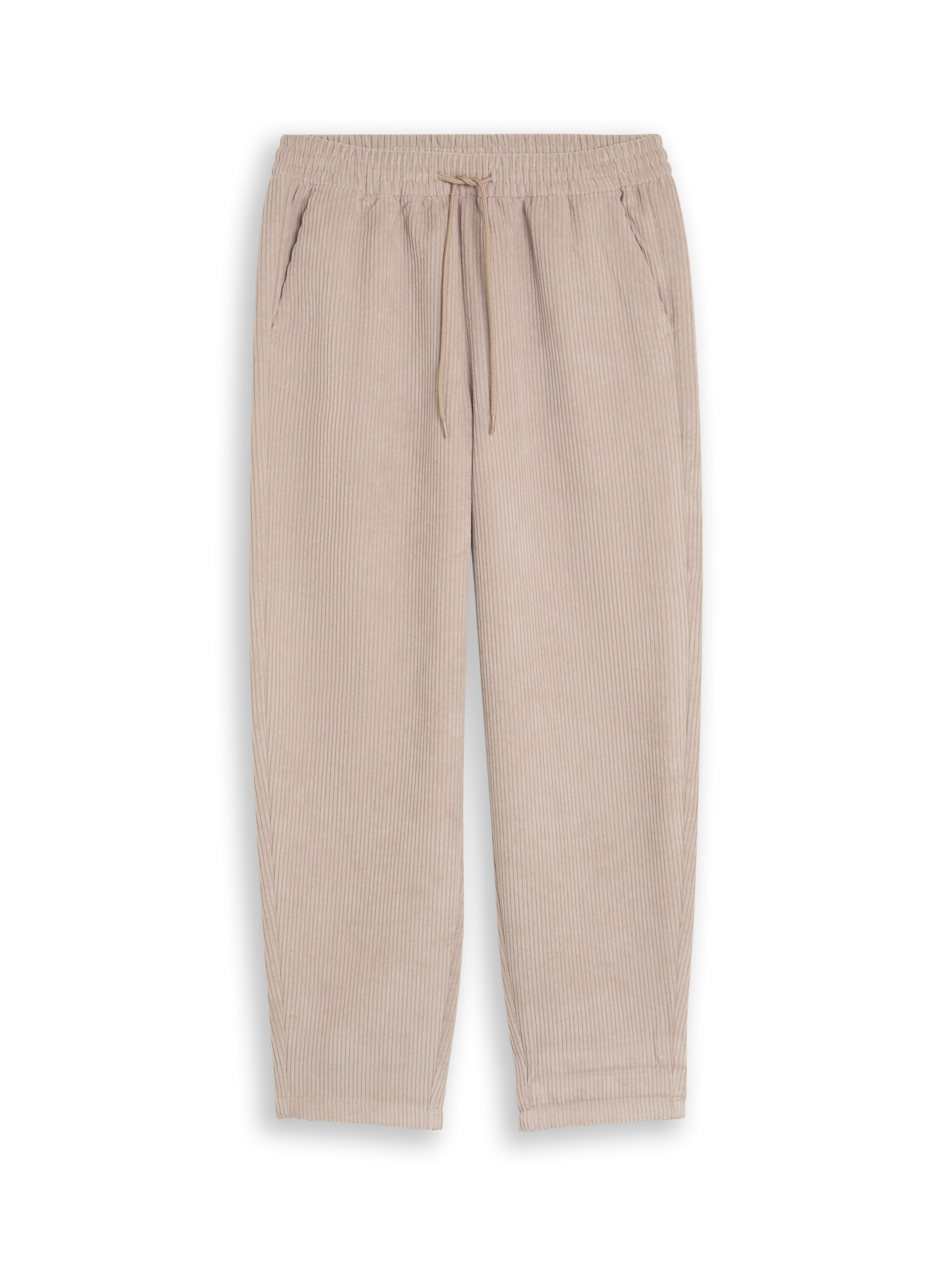 TOM TAILOR Denim Stoffhose  mit feiner Struktur und elastischem Bund
