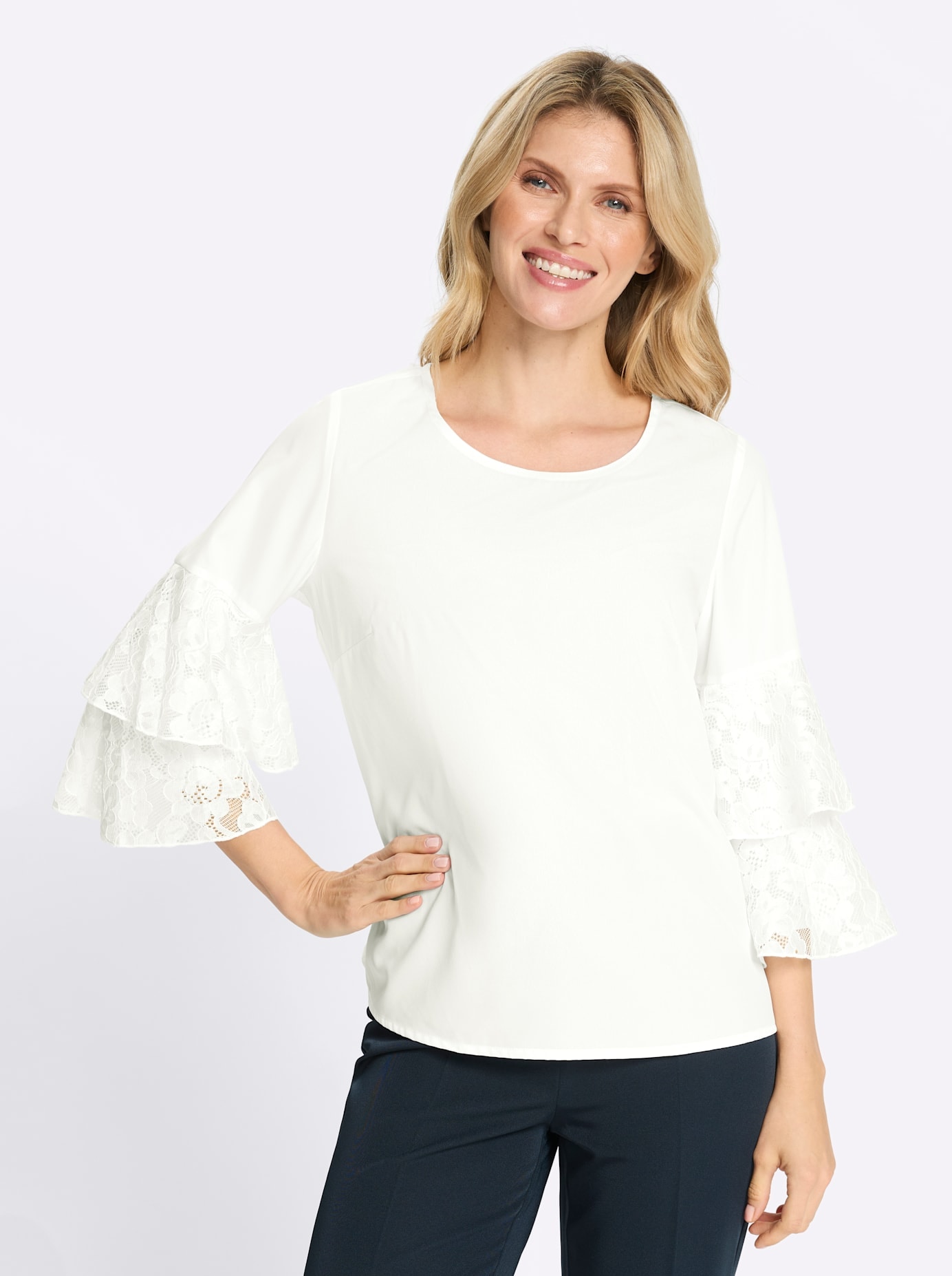 Classic Basics Schlupfbluse