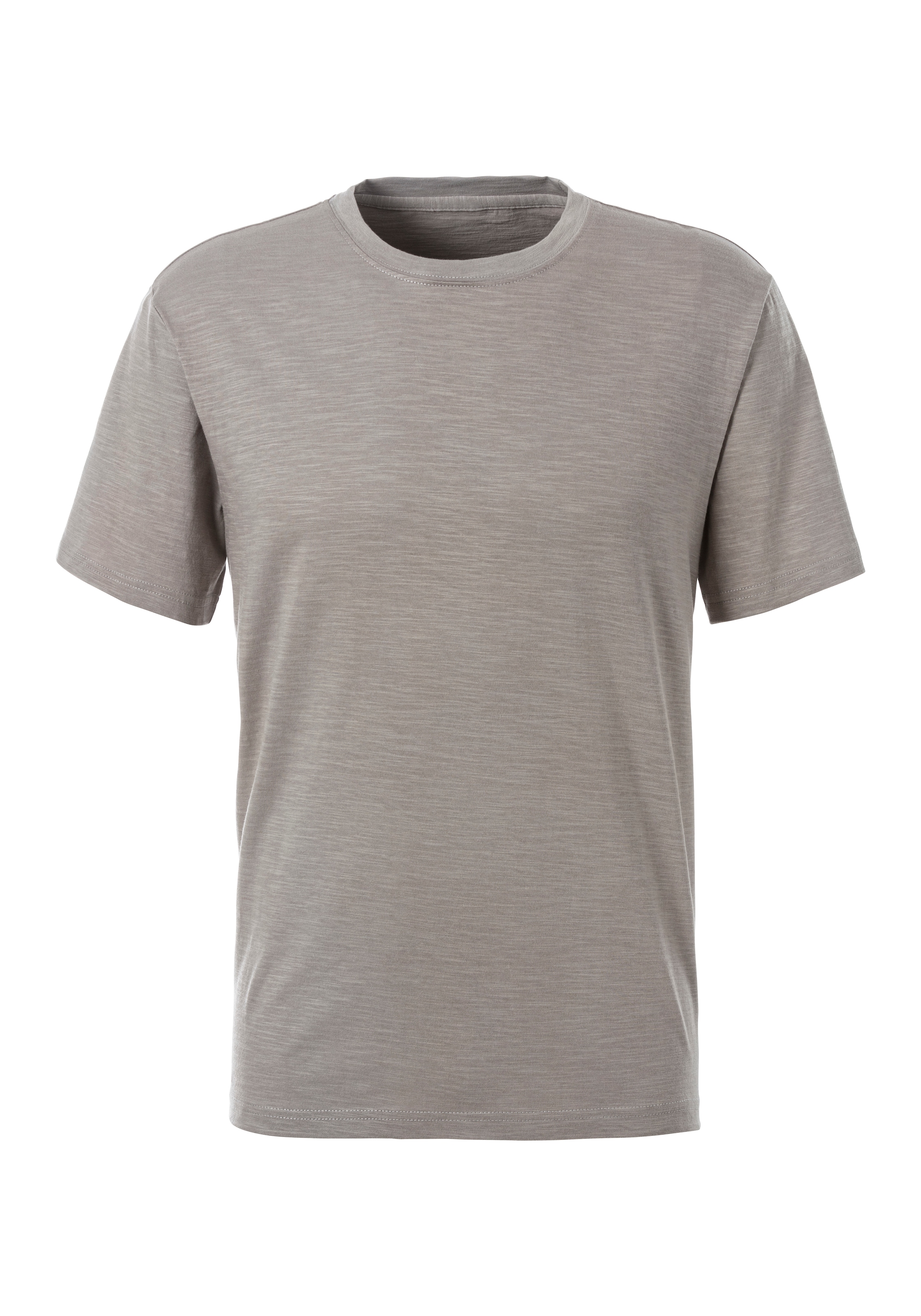 John Devin T-Shirt, aus strukturierter Baumwoll-Qualität