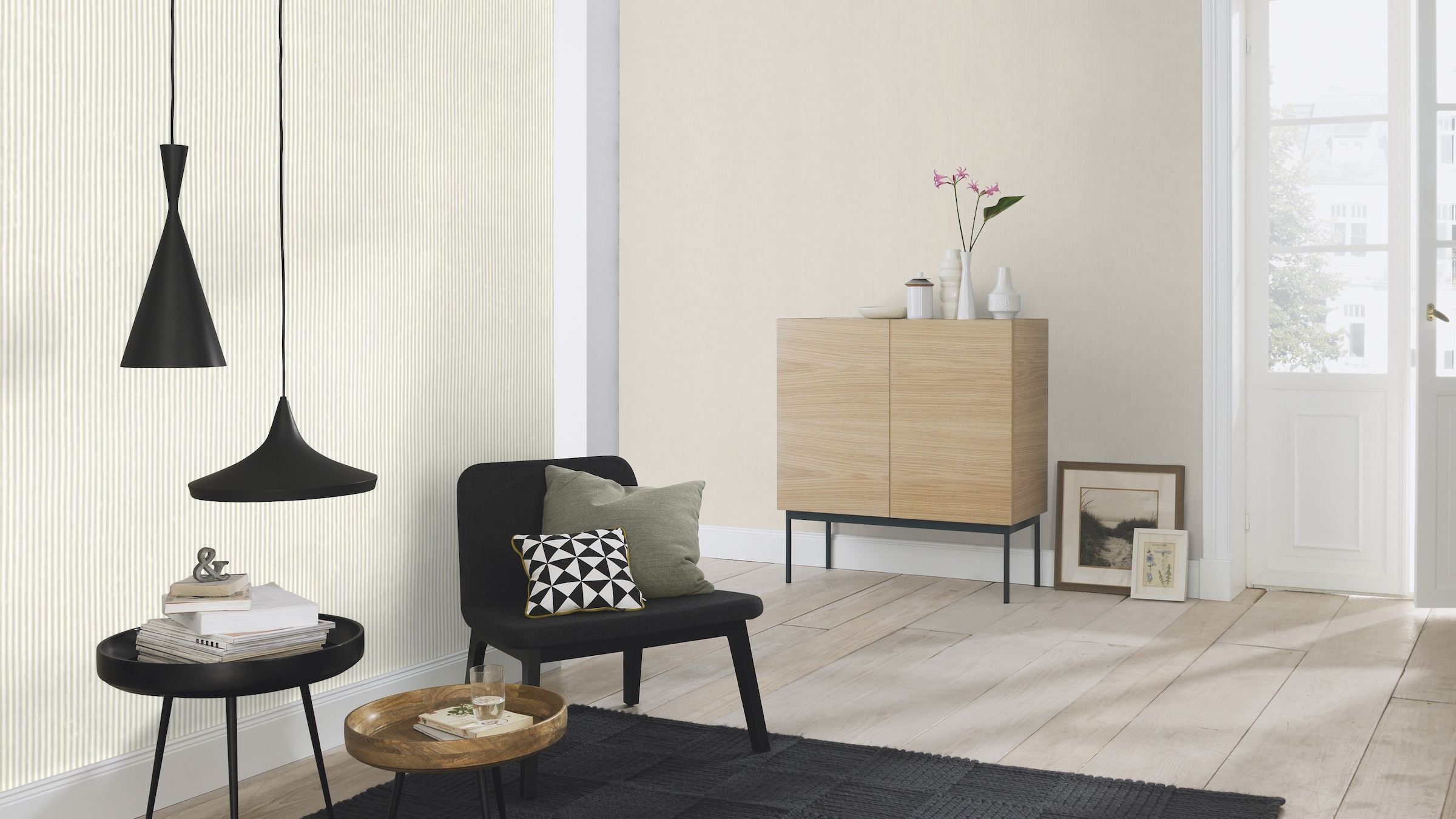 Rasch Vliestapete »Concrete« einfarbig strukturiert