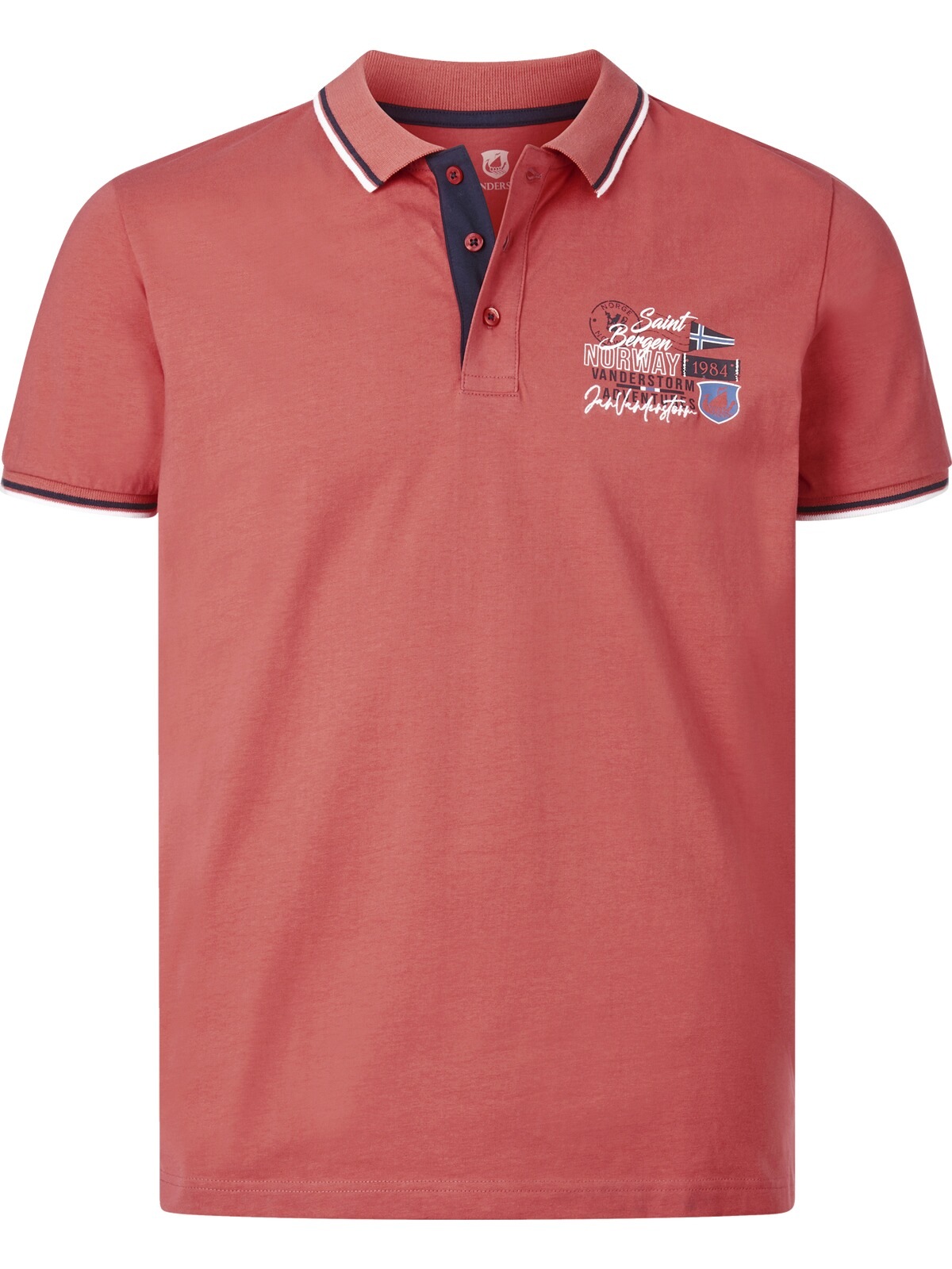 Jan Vanderstorm Poloshirt »Poloshirt STEIVAN«