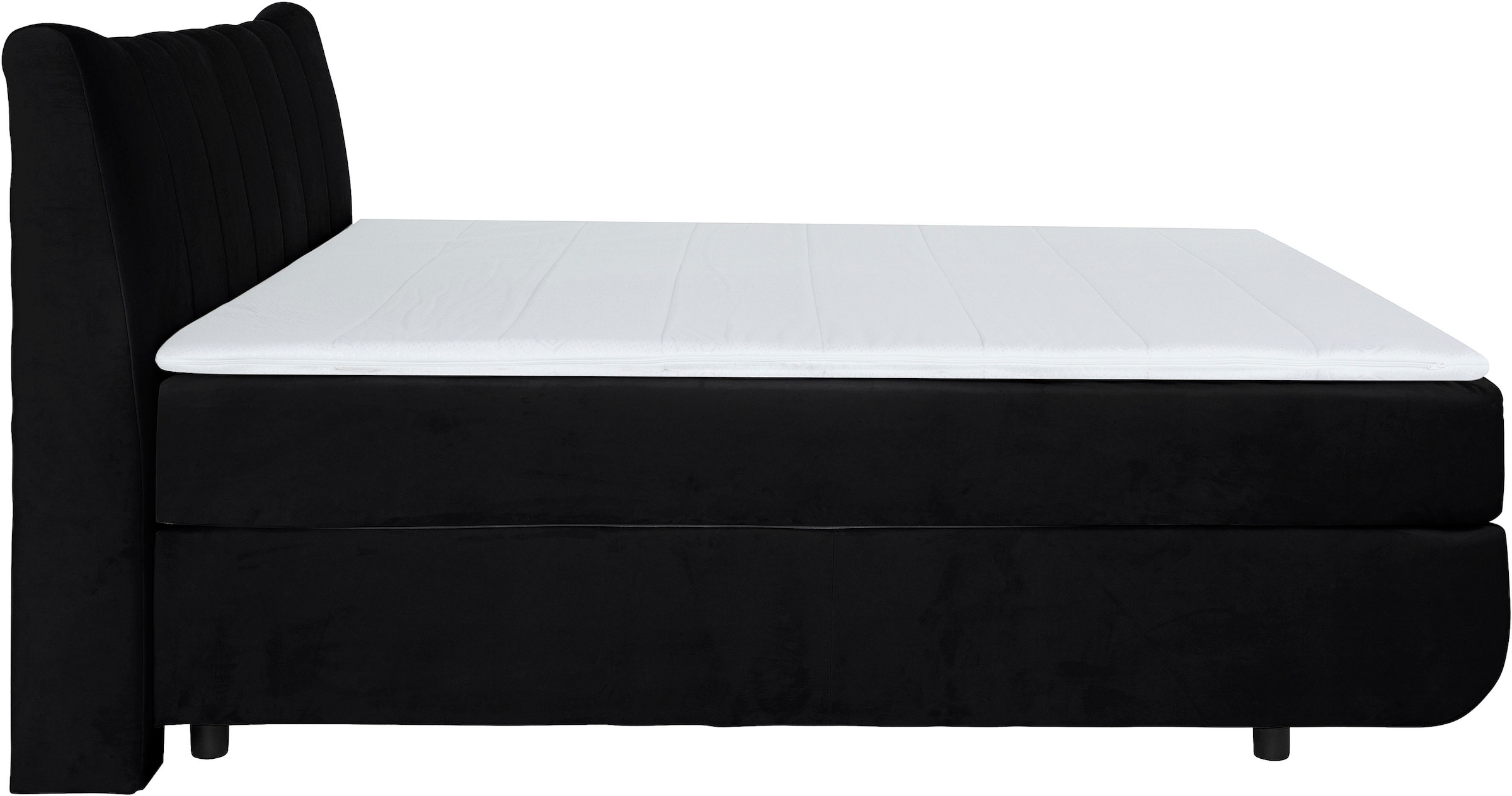 Leonique Boxspringbett »Océane«, Bodenfrei- wirkt freischwebend, verschiedene Härtegrade (auch H4)