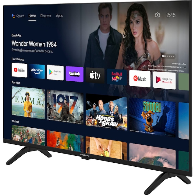 Grundig LED-Fernseher »40 VOE 631 BR1T00«, 100 cm/40 Zoll, Full HD, Android  TV-Smart-TV ➥ 3 Jahre XXL Garantie | UNIVERSAL