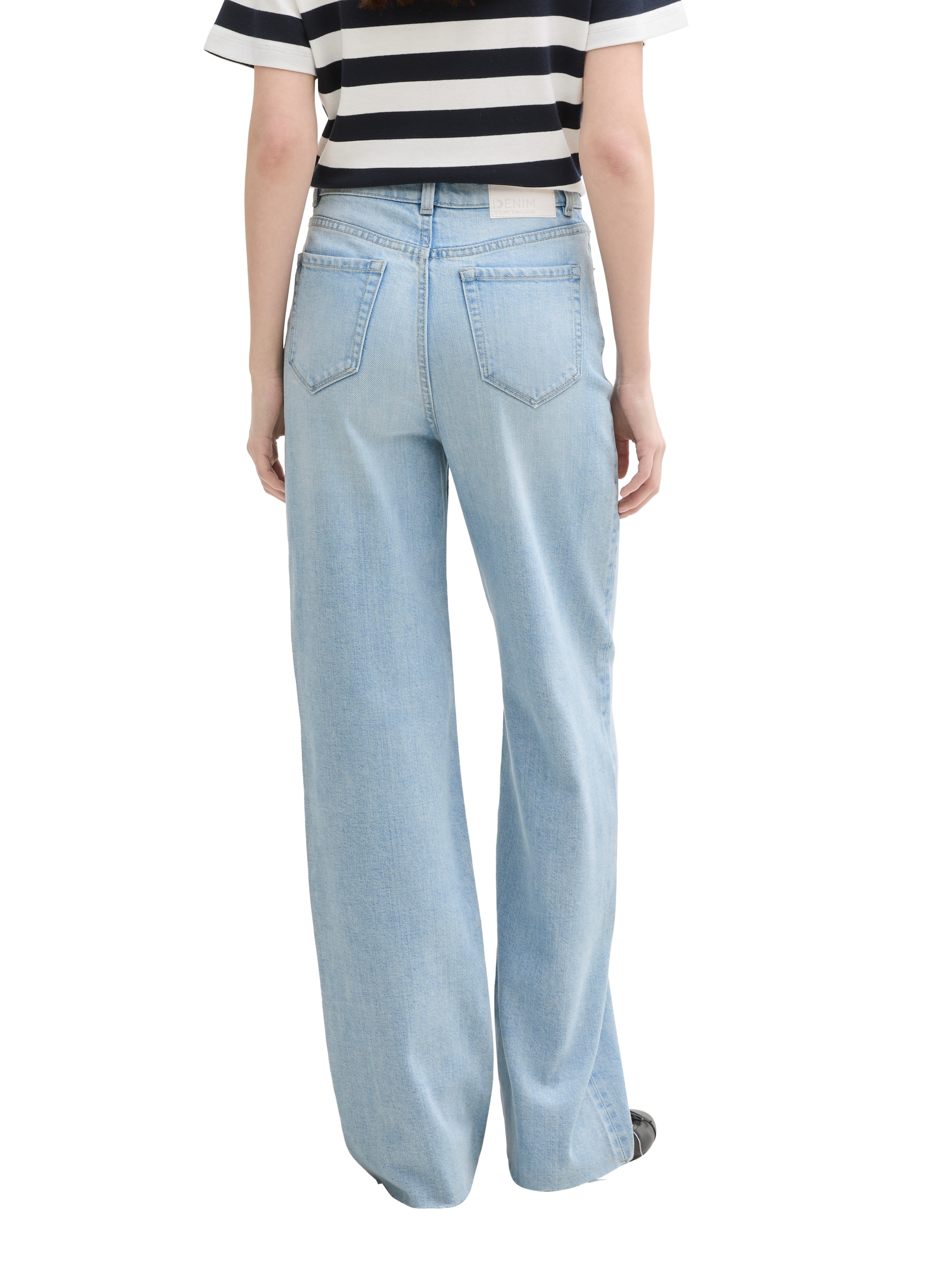 TOM TAILOR Denim Weite Jeans, mit Stretch