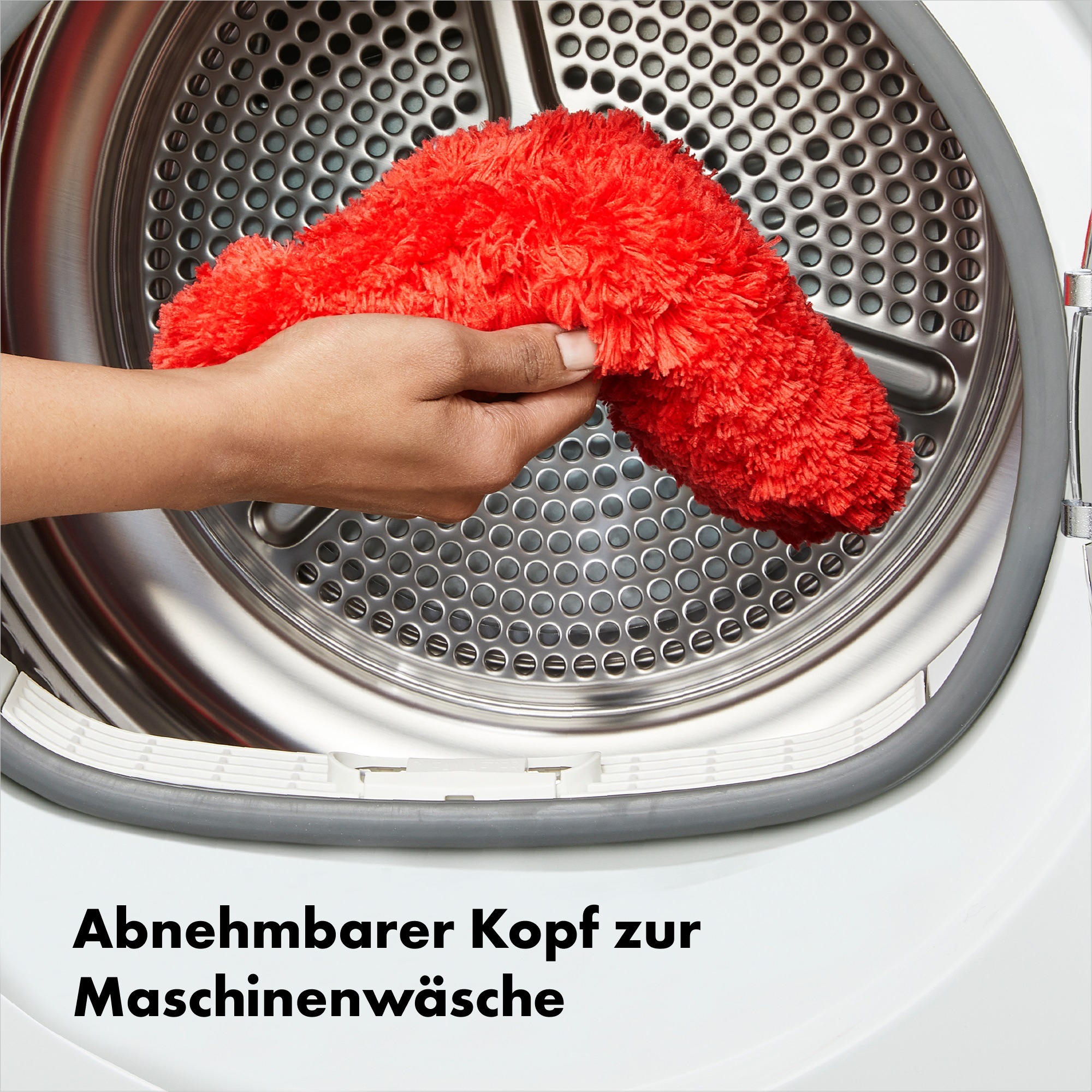 OXO Good Grips Staubwedel »OXO Langarm-Staubsystem mit schwenkbaren Köpfen« flexibles Reinigen aus jedem Winkel (über 225°)