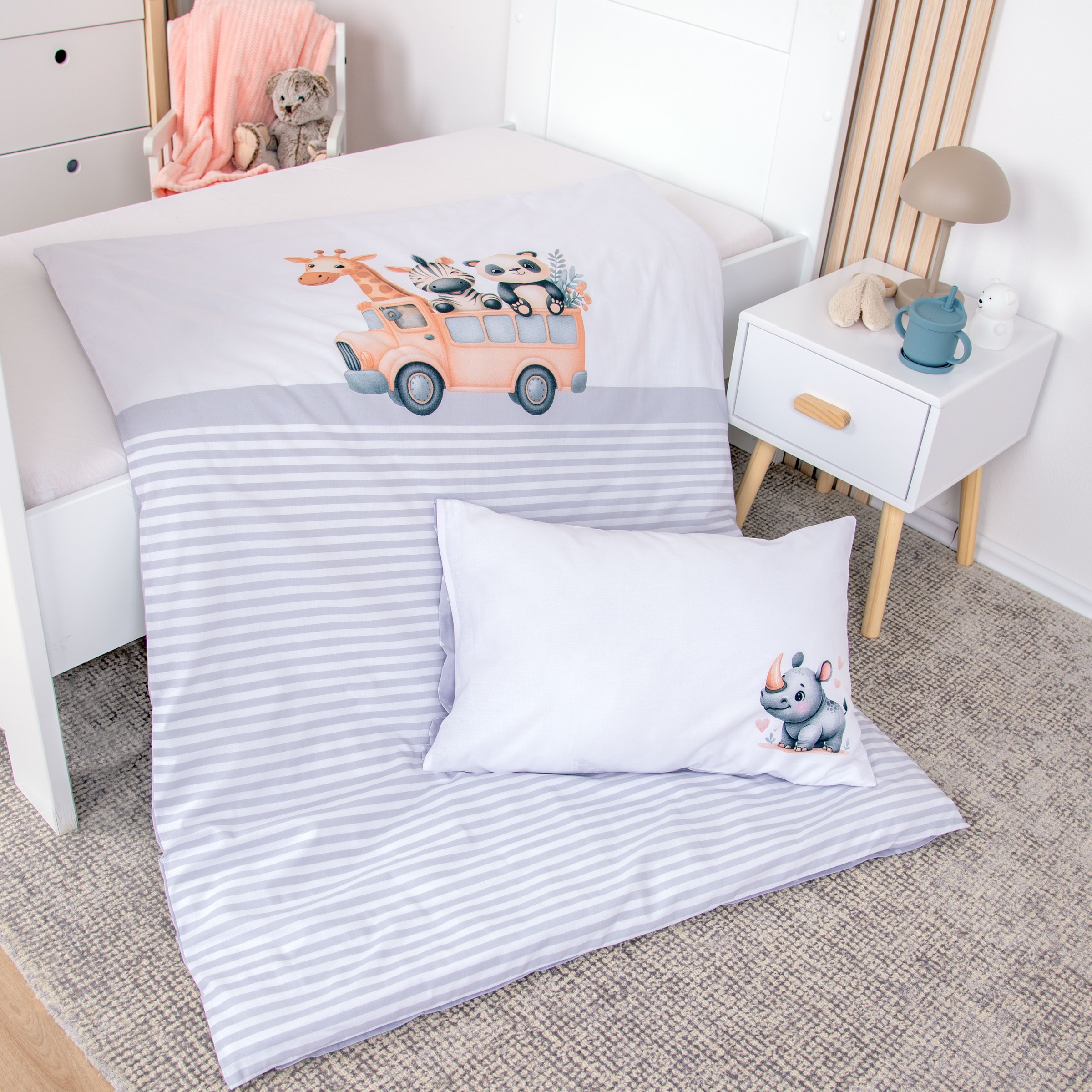 Baby Best Babybettwäsche »babybest Adventure Buddies« 2 Stk. tlg.