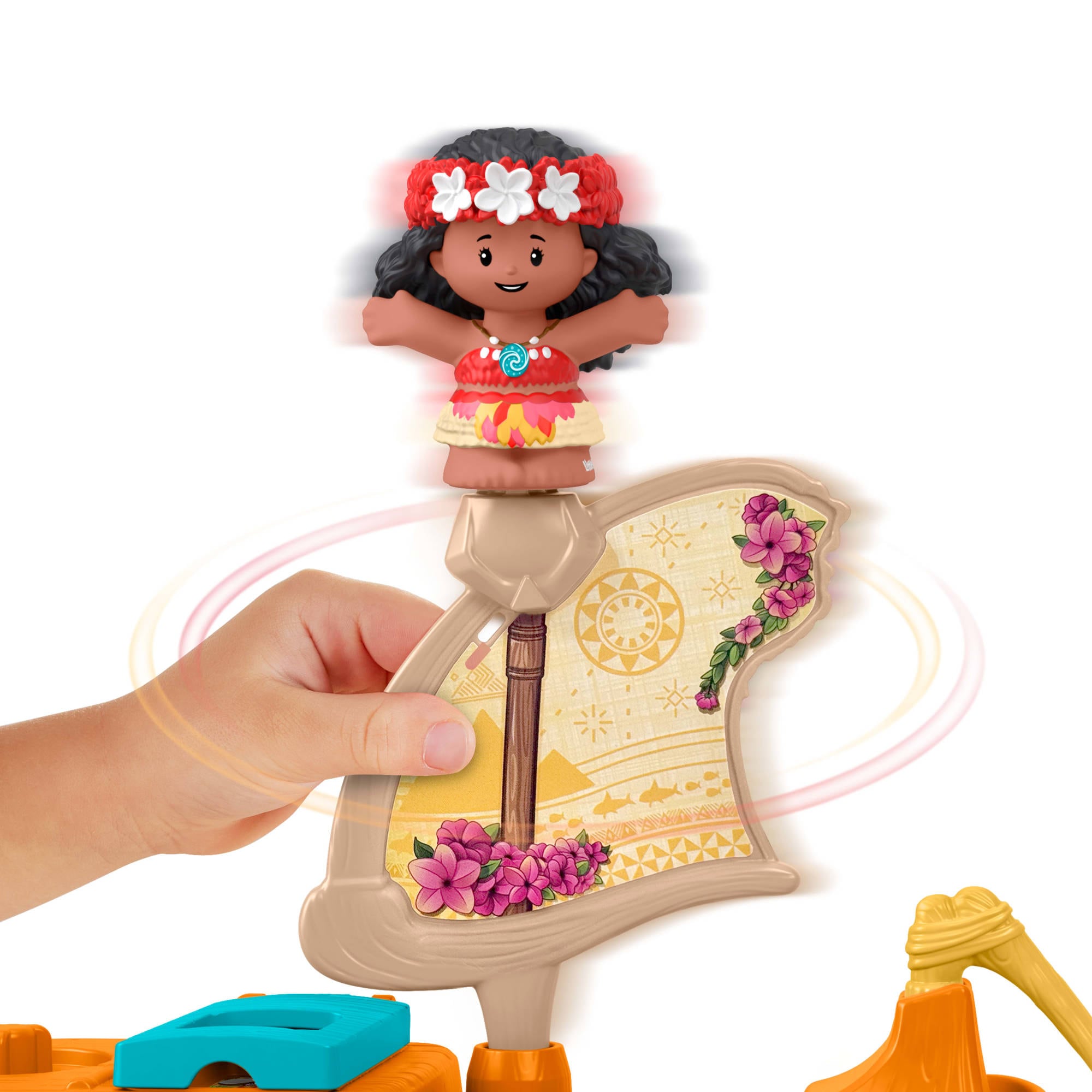 Fisher-Price® Spielzeug-Boot »Little People Vaiana und Mauis Kanu«