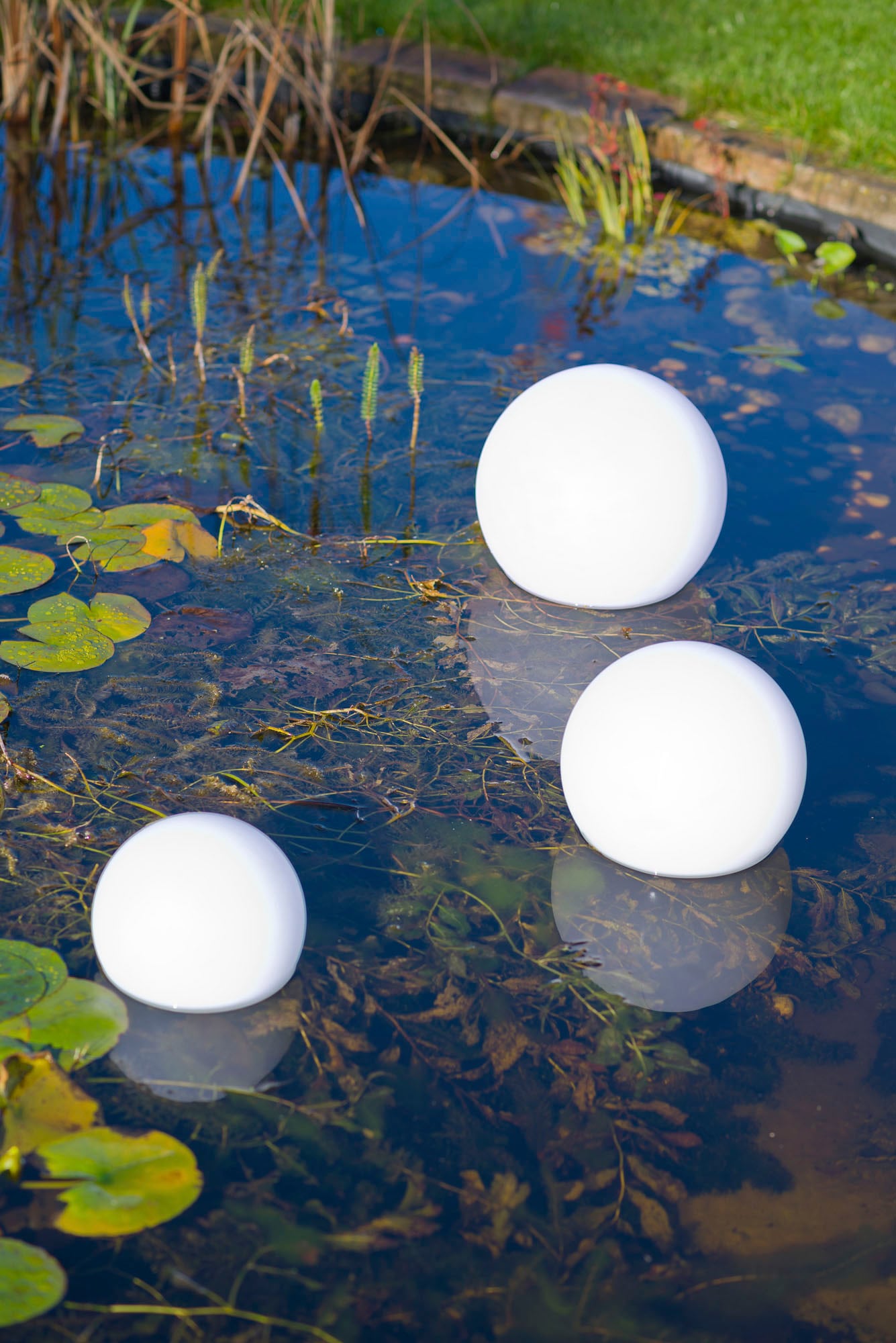 Ubbink LED Gartenleuchte »MultiBright Solar Float 30«, für Garten, Teich oder Pool