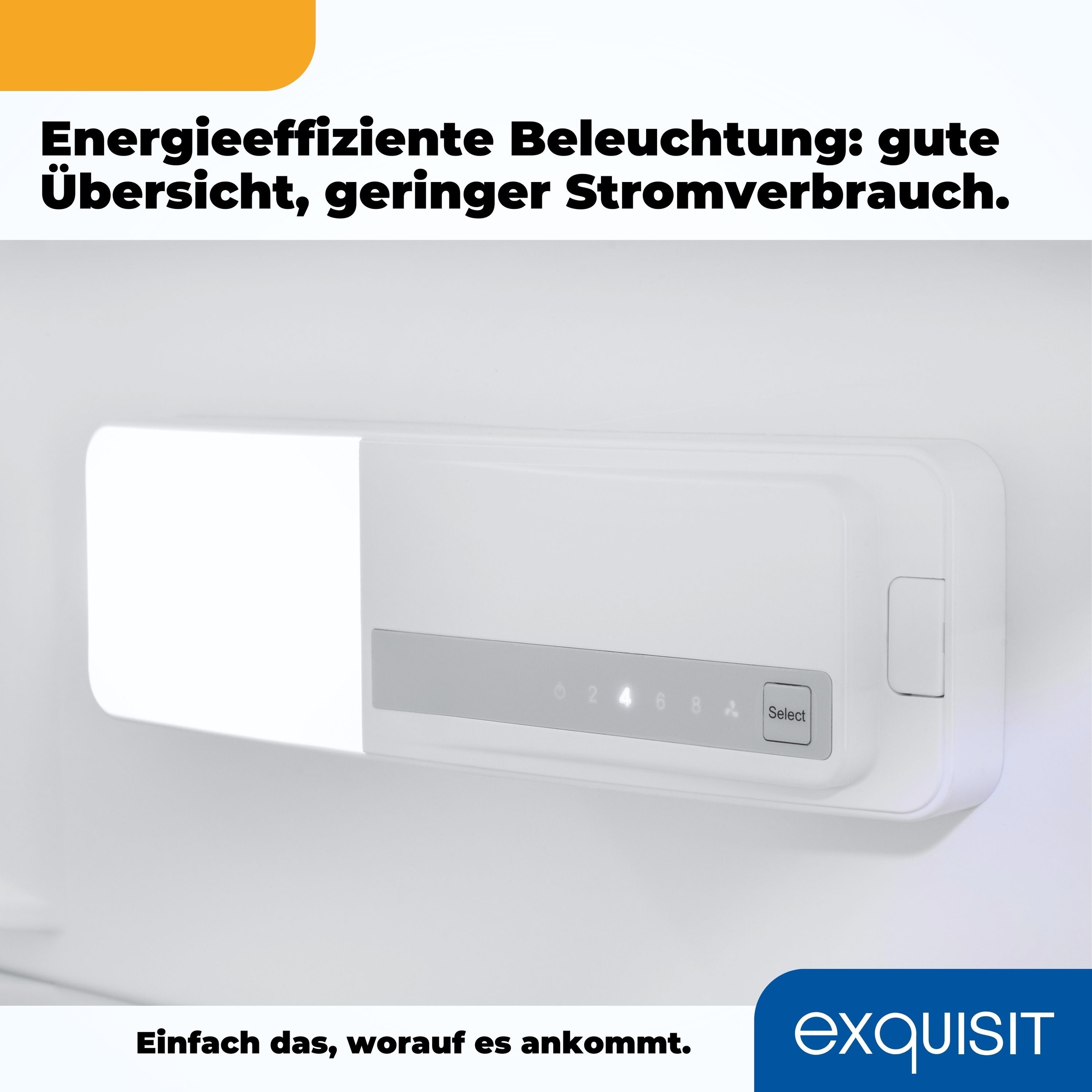 exquisit Einbaukühlschrank »EKS5131-V-FE-O90E«