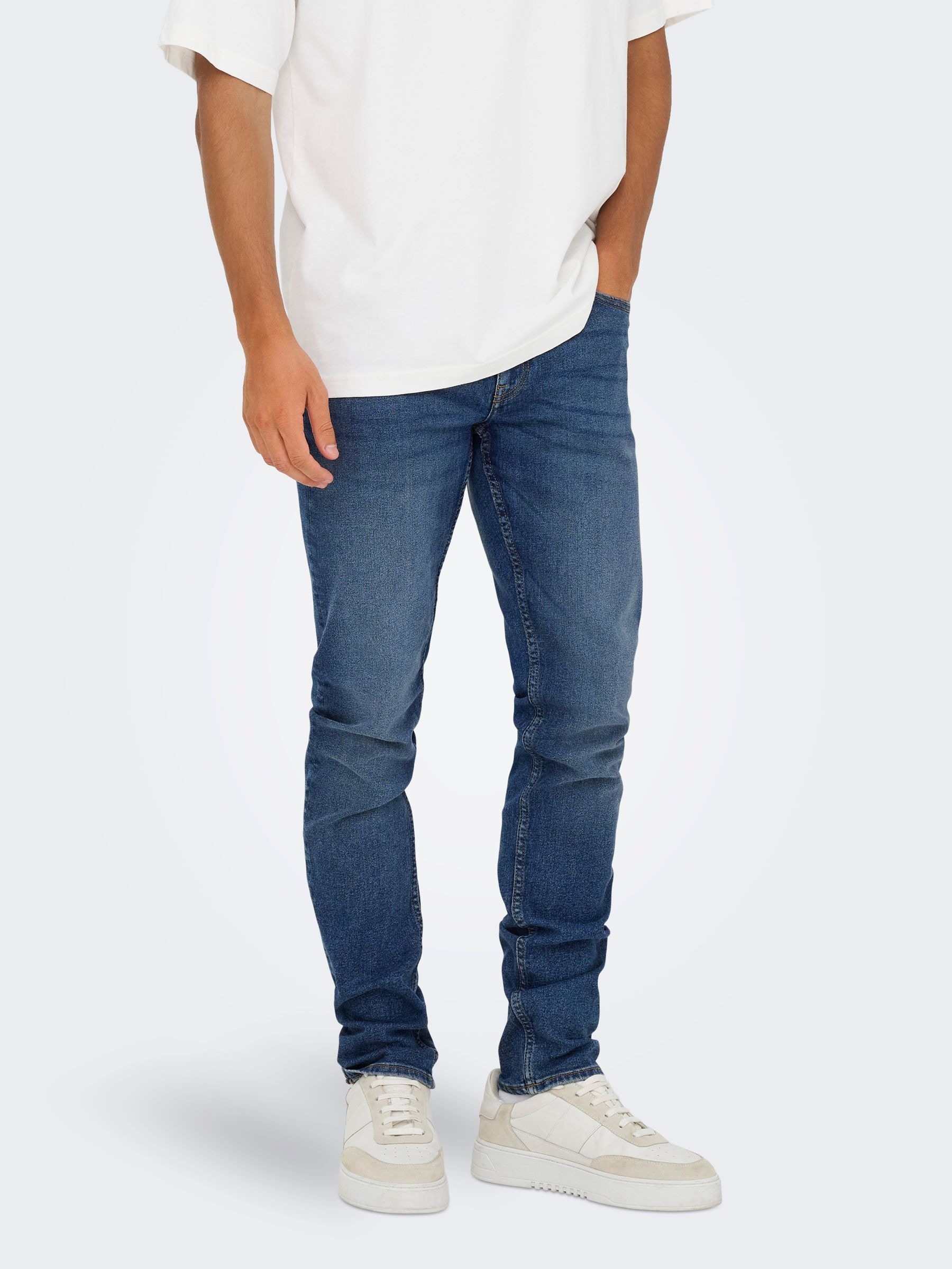 ONLY & SONS Slim-fit-Jeans »ONSLOOM SLIM 5748 EY BOX JEANS MU« Baumwollmischung, slim fit