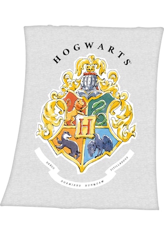 Harry Potter Wohndecke »Harry Potter«, mit tollem Hogwarts Motiv, Kuscheldecke kaufen