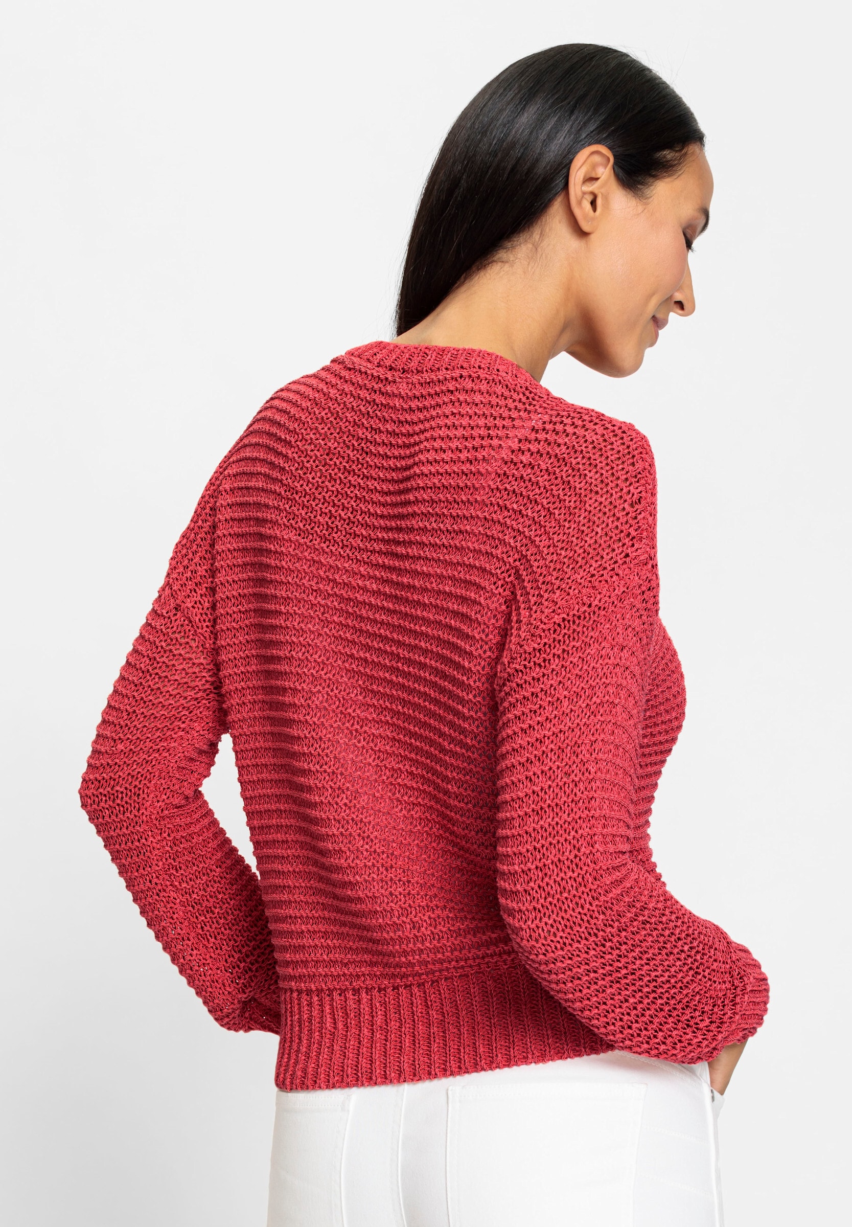 heine Strickpullover »Pullover Rundhalspullover im Grobstrick«