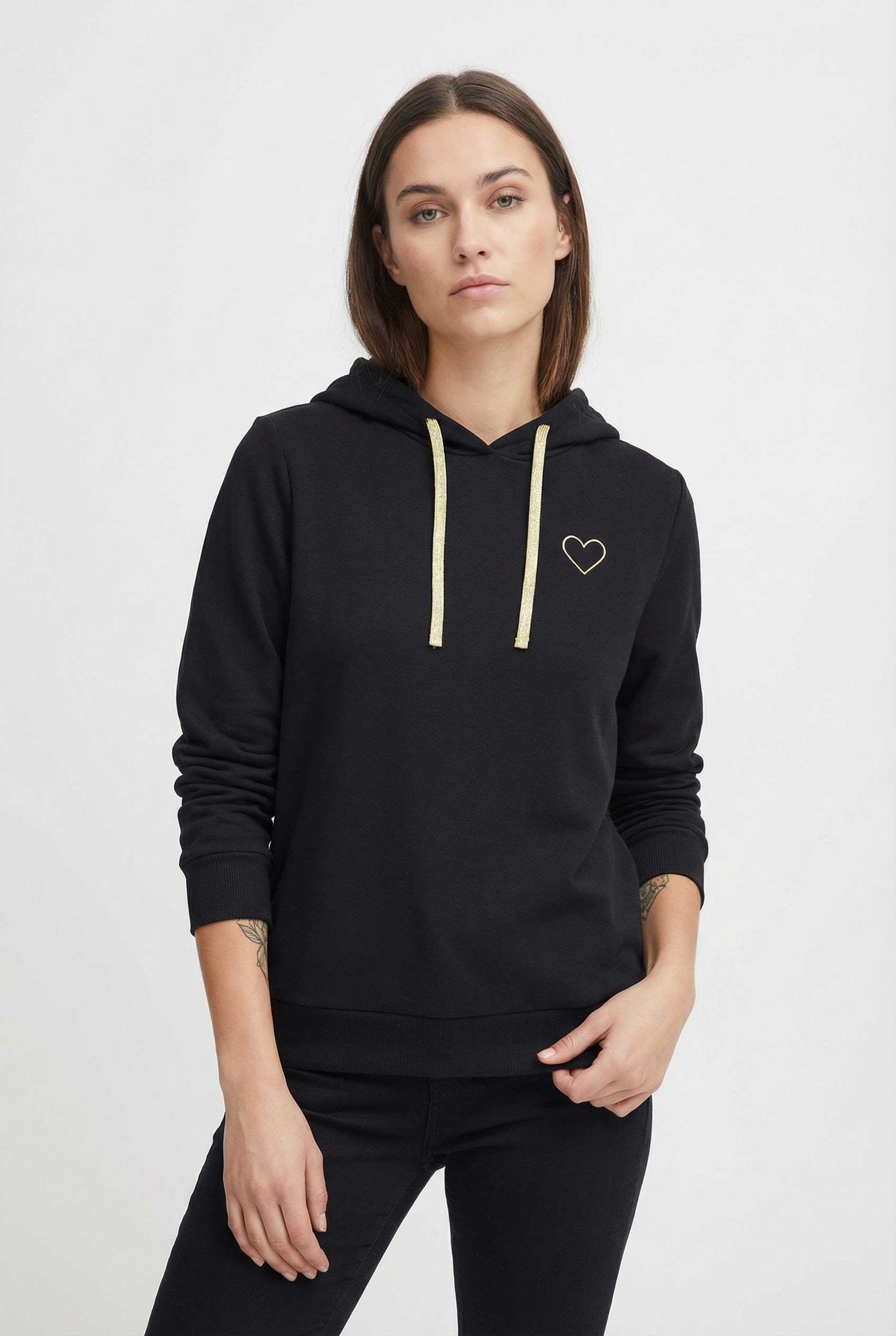 ONLY CARMAKOMA Kapuzensweatshirt »CARNOLI L/S HEART HOOD SWT NOOS«
