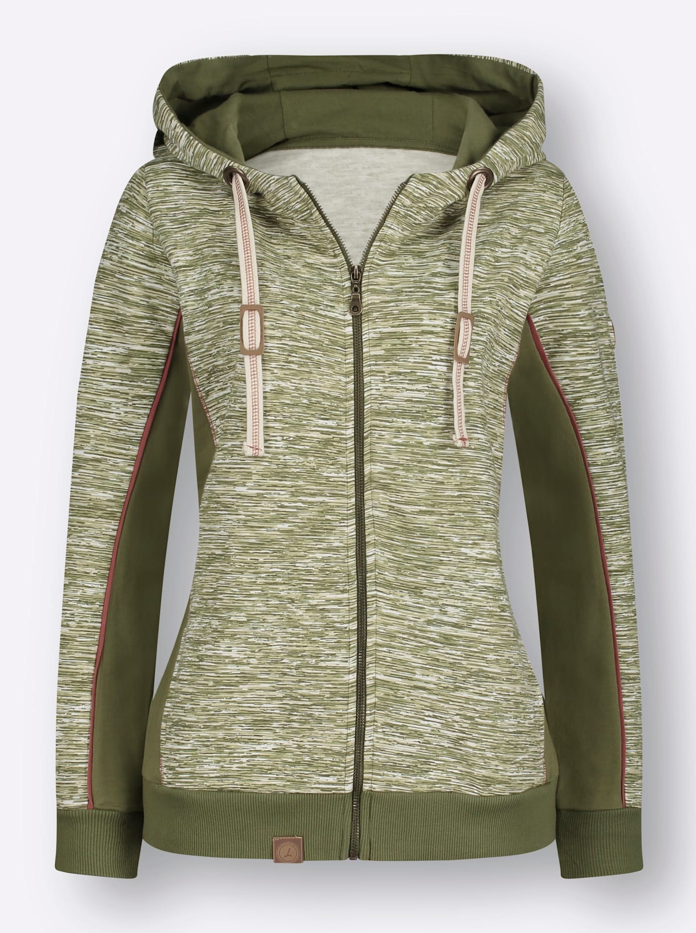 Casual Looks Shirtjacke »Sweatjacke«, (1 tlg.)