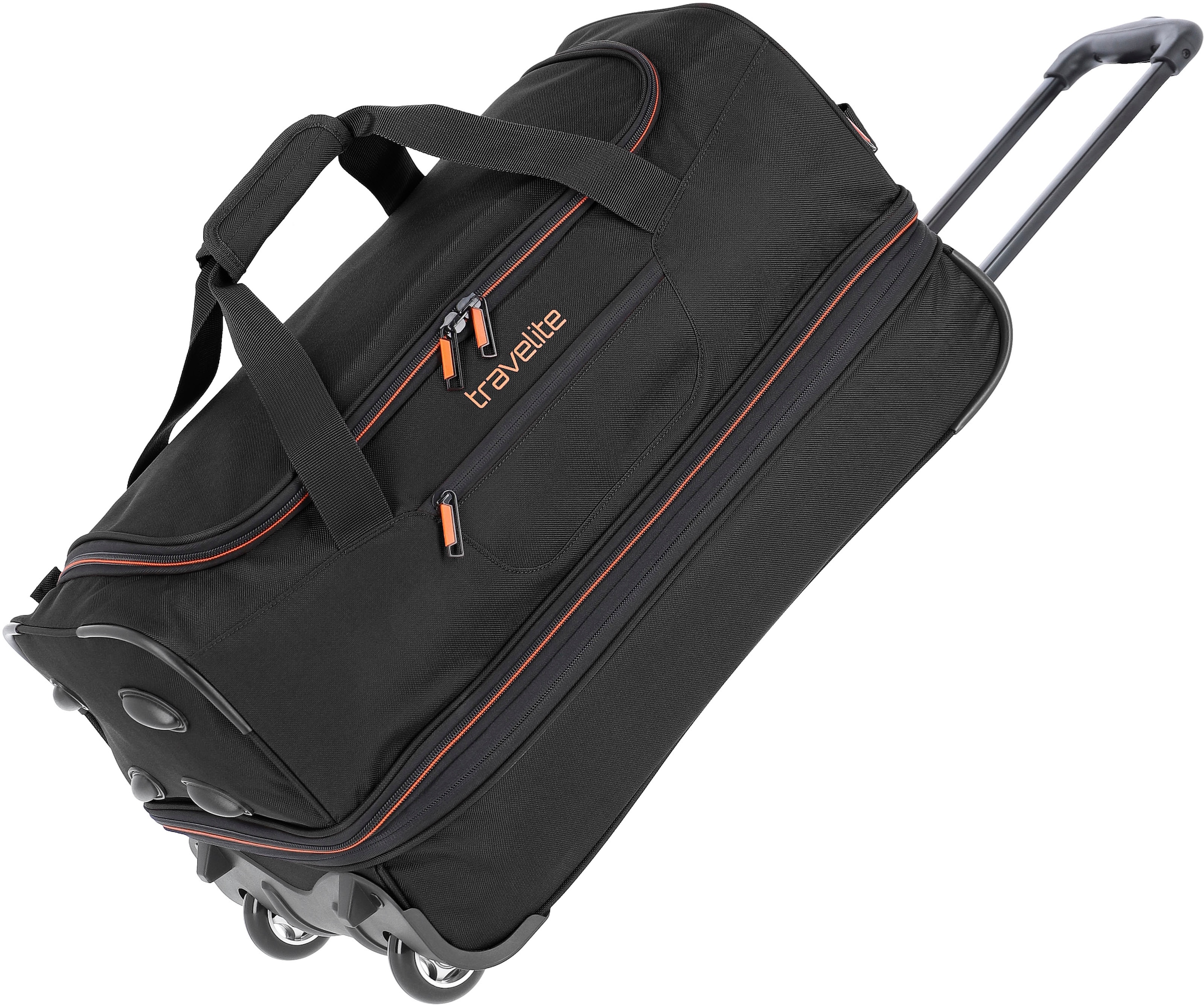 Reisetasche »Basics, 55 cm«, Duffle Bag Sporttasche mit Trolleyfunktion und...