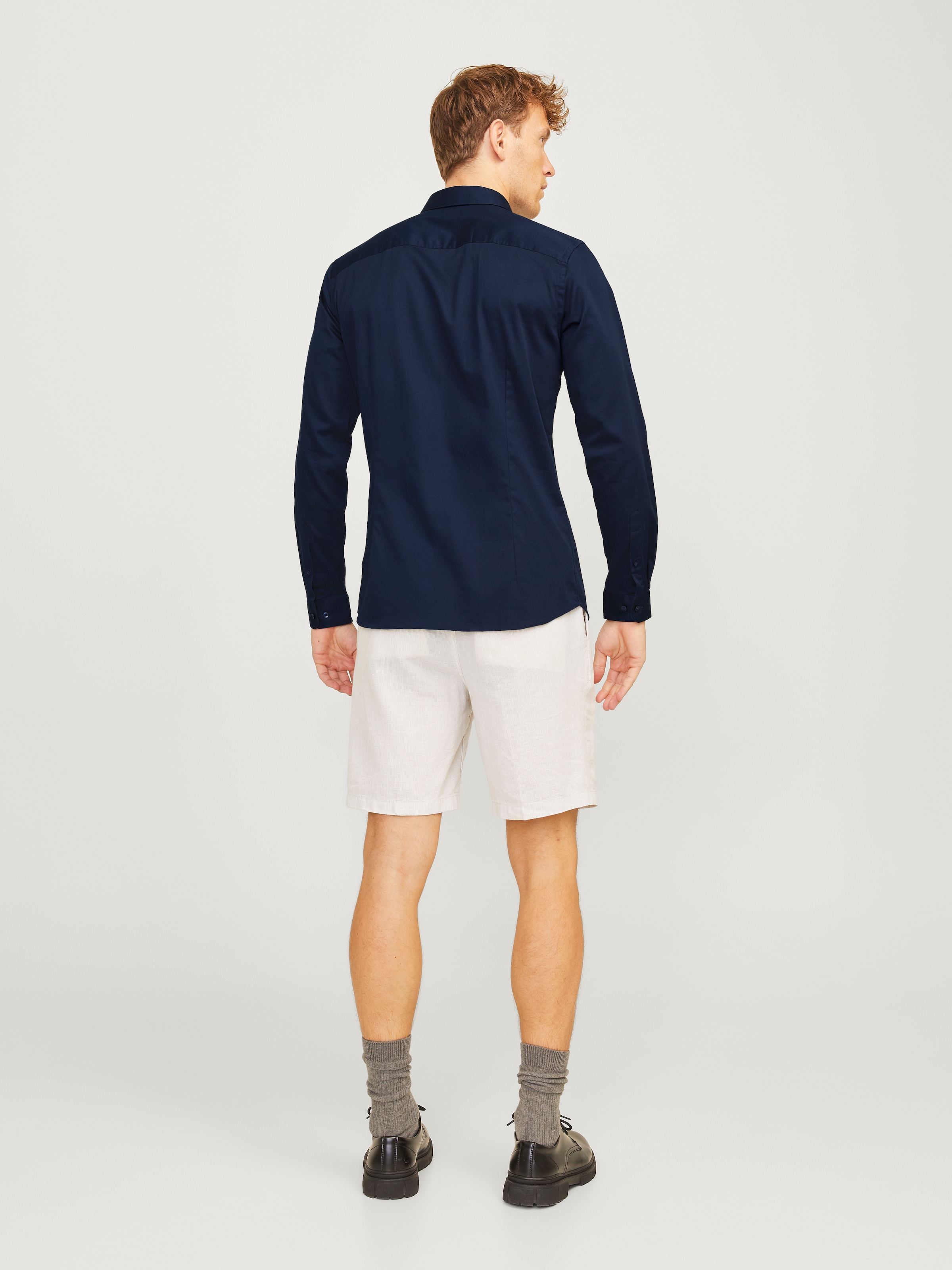 Jack & Jones Langarmhemd »JJPRPARMA SHIRT L/S NOOS« mit Hemdkragen