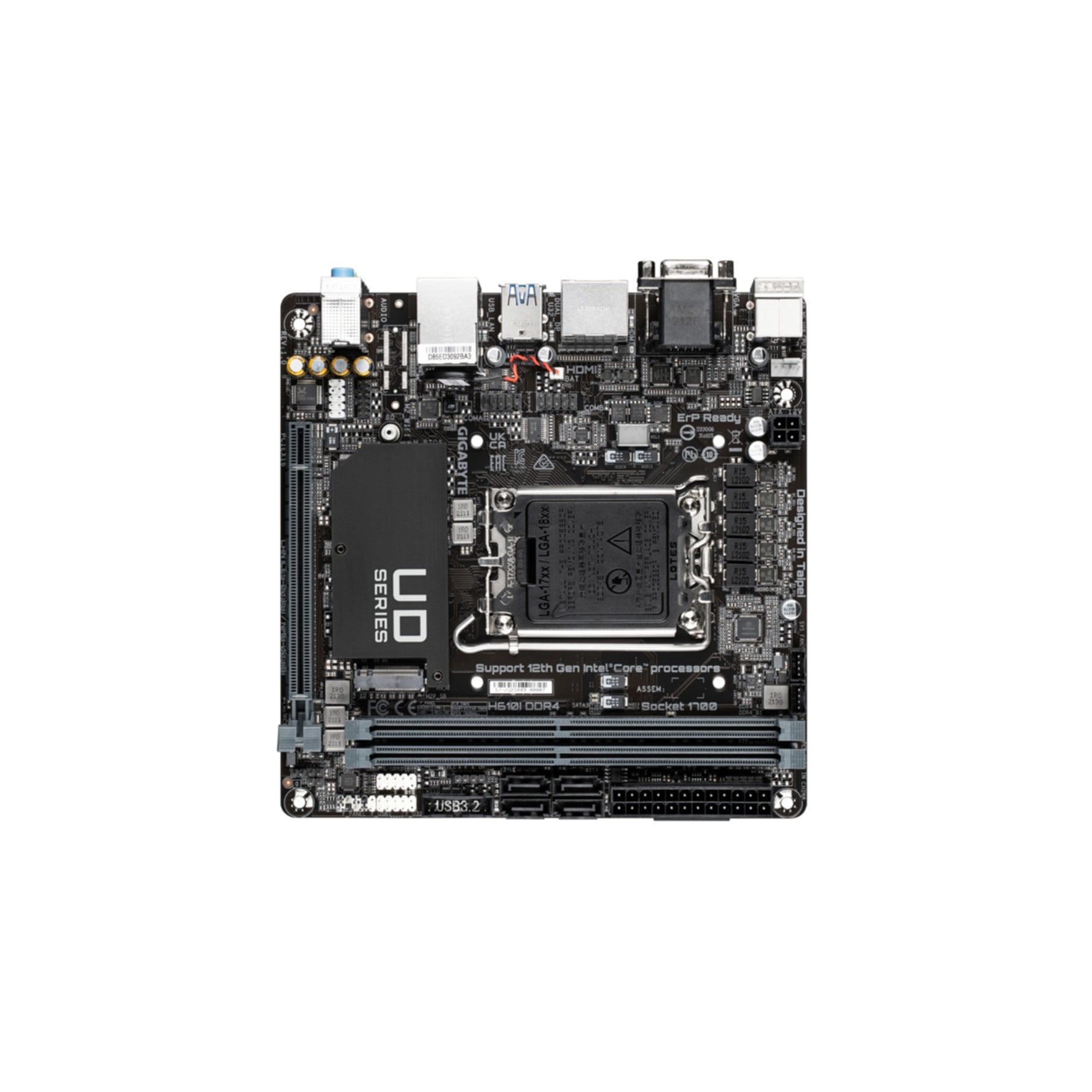Gigabyte Mainboard »H610I DDR4«