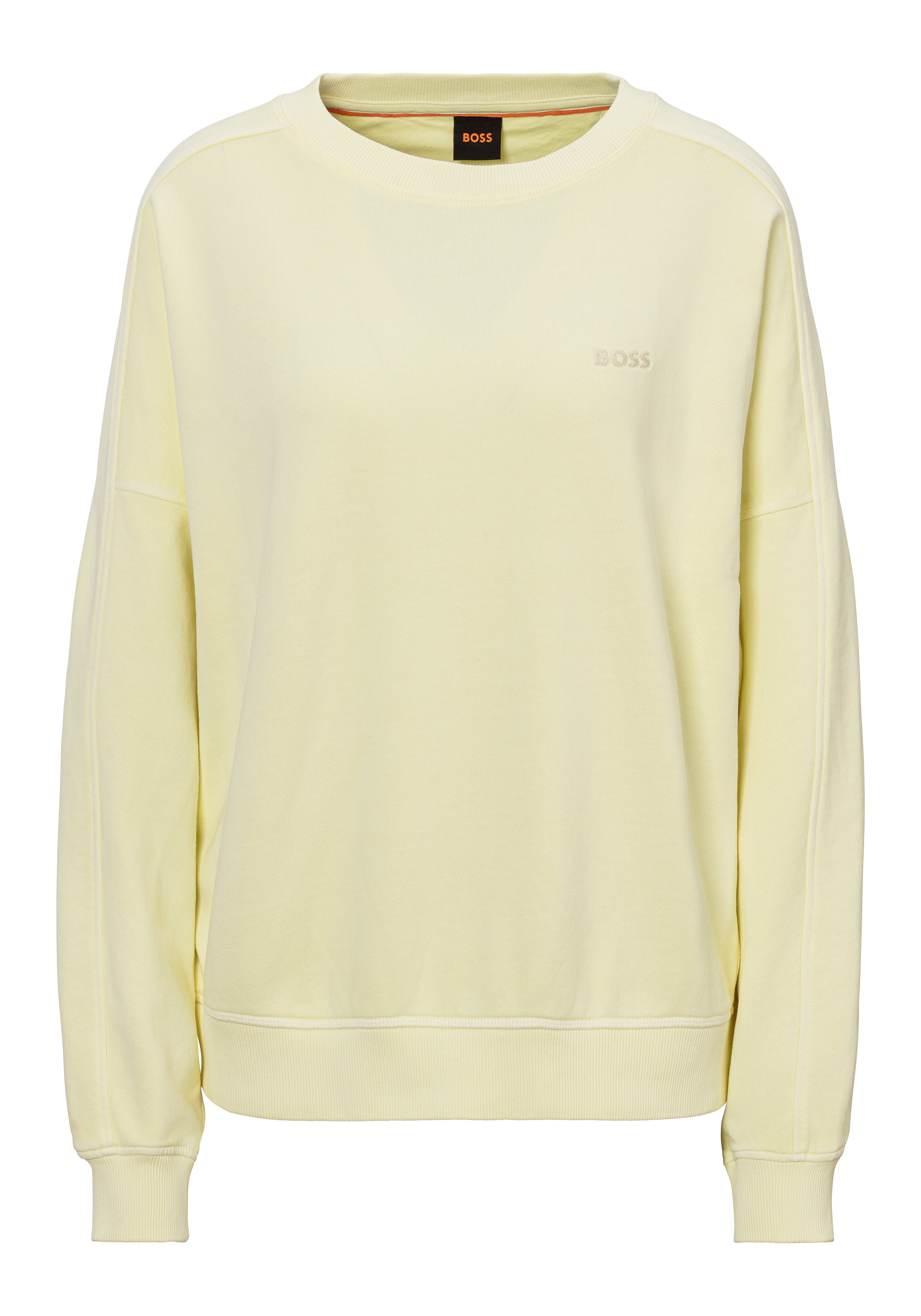 BOSS ORANGE Sweatshirt »C_Emina Premium Damenmode«, mit Rundhalsausschnitt