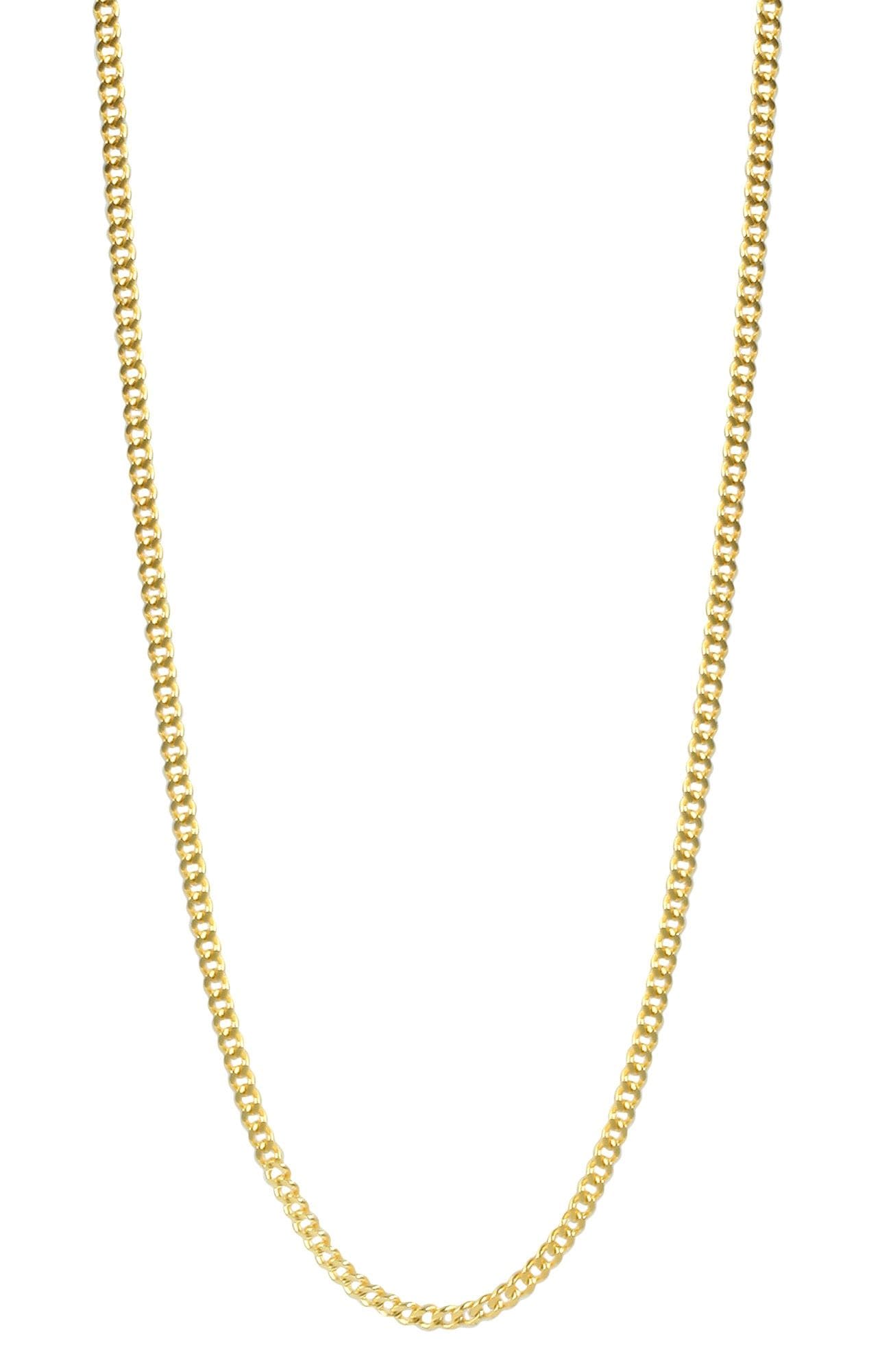 Adelia´s Panzerkette »Damen Halskette ¿ Panzerkette aus 333 Gold 40 cm«