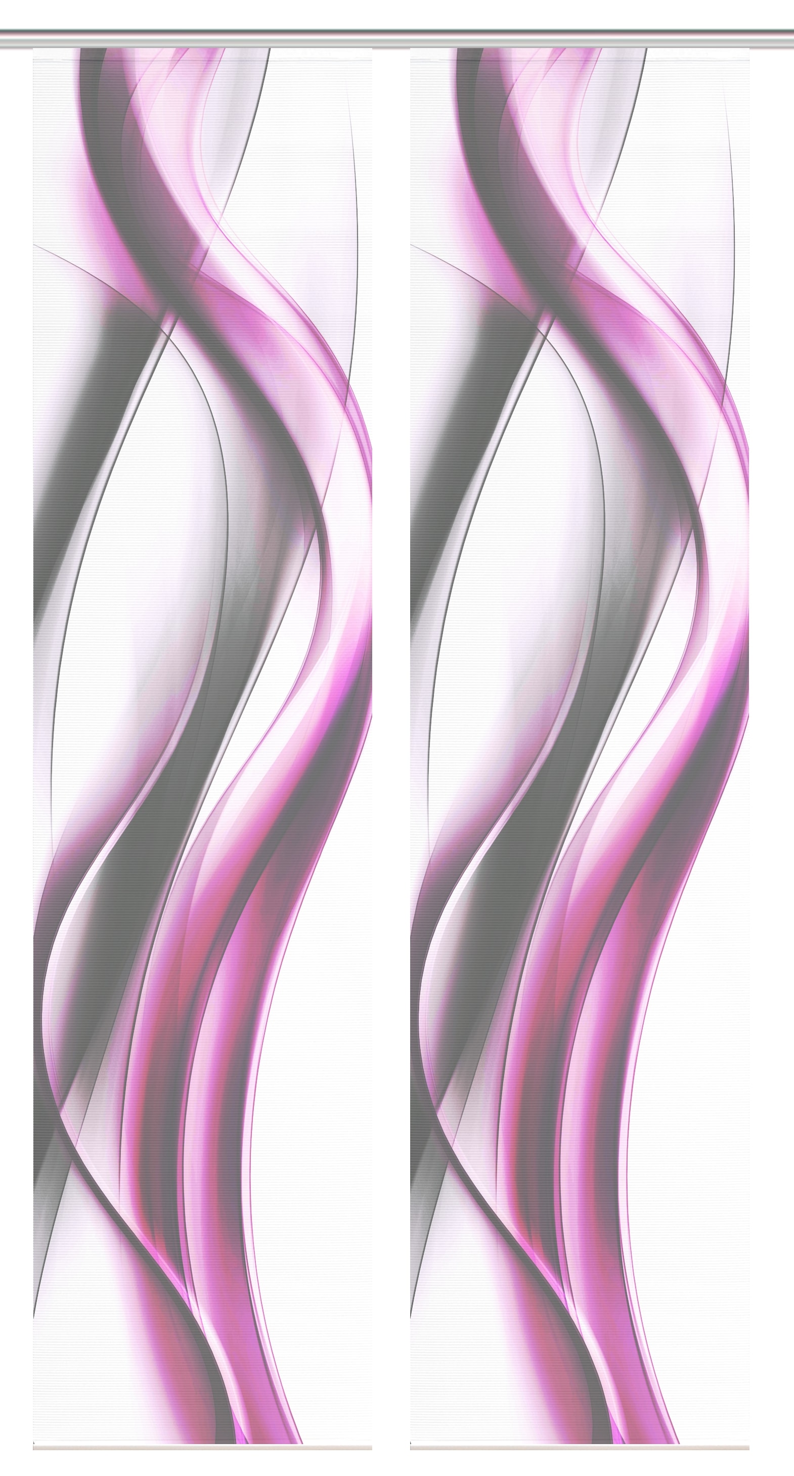 Vision S Schiebegardine »CARA« Paneelwagen 2 Stk. tlg. Schiebevorhang,Bambusoptik,Digitaldruck,SET