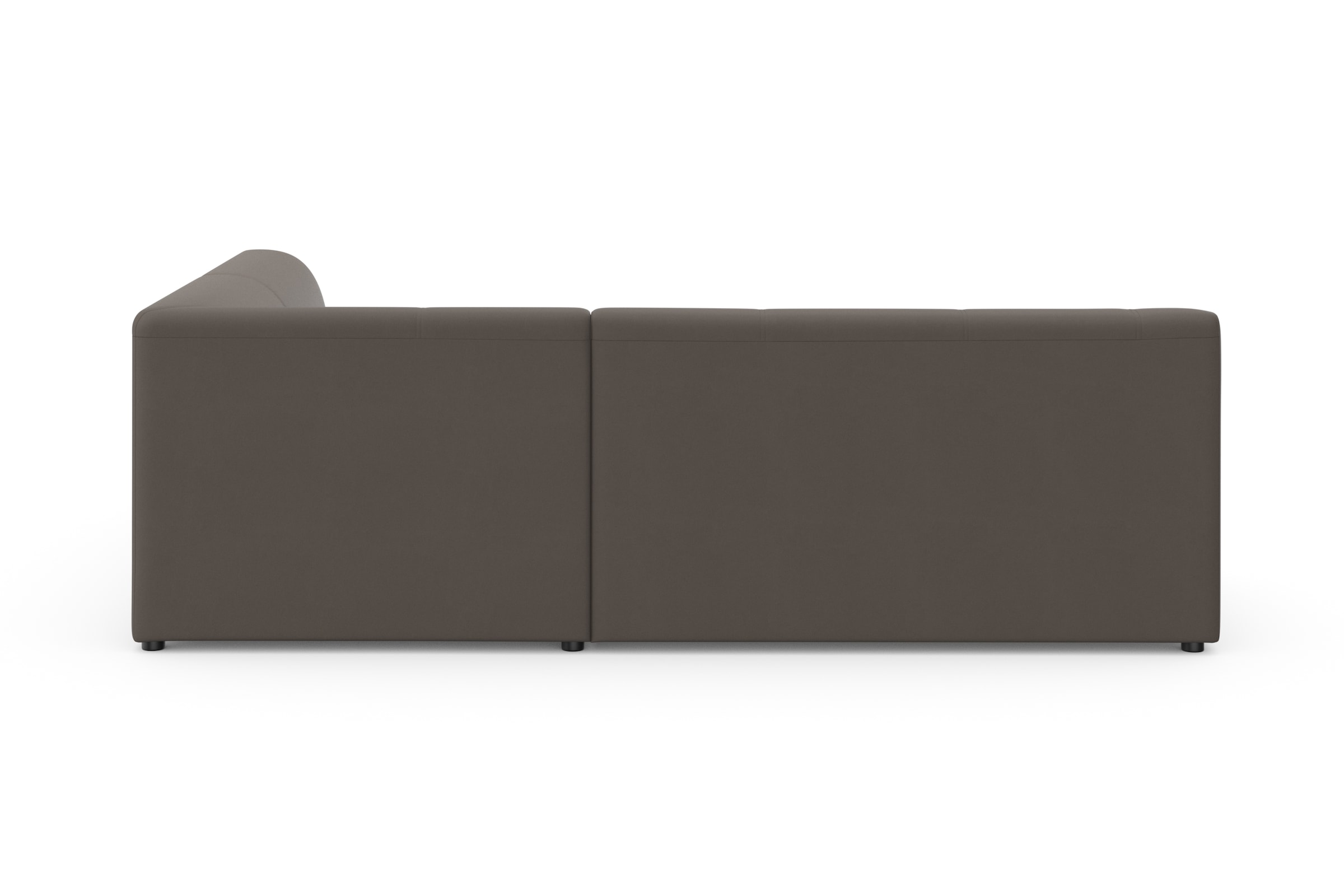DOMO collection Ecksofa »Topper zeitlos elegant, kompakte Stellmaße, OTTOs Choice, L-Form«, mit Ottomane, wahlweise mit Schlaffunktion