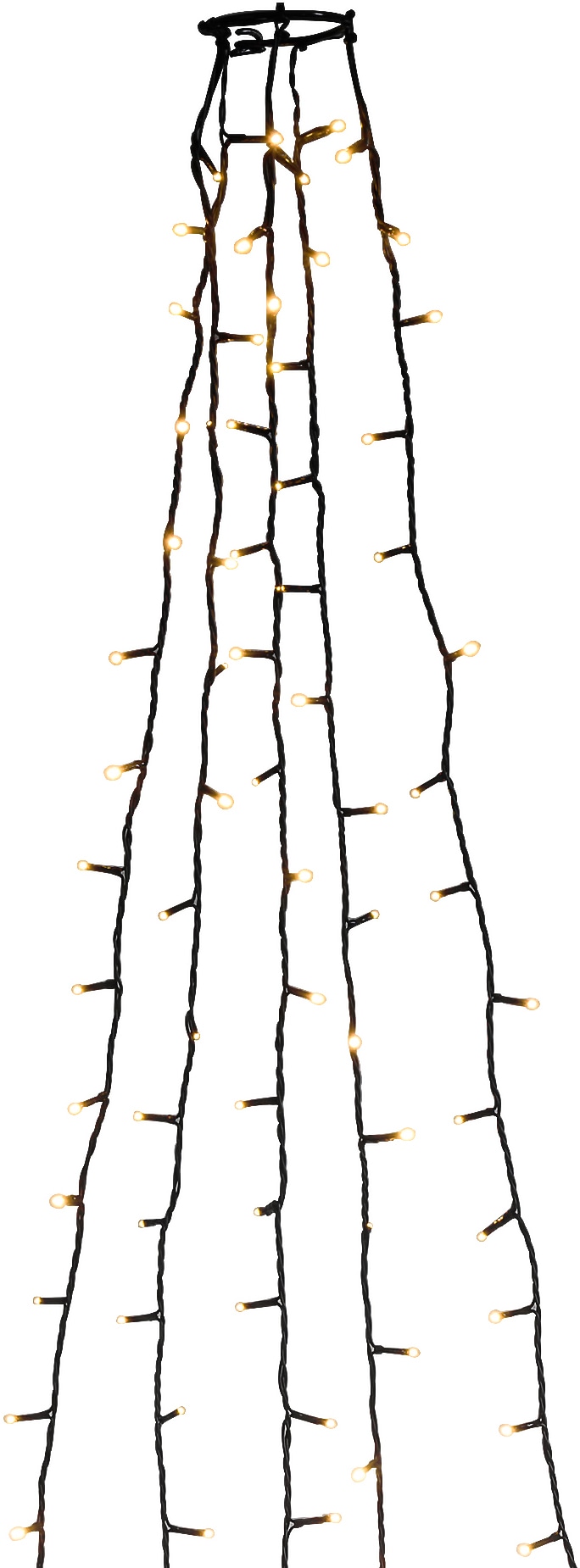 KONSTSMIDE LED-Baummantel »Weihnachtsdeko, Christbaumschmuck«, je mit kaufen Dioden, Stränge LED vormontiert m 5 Lichterkette 3 online 50 Ring, mit