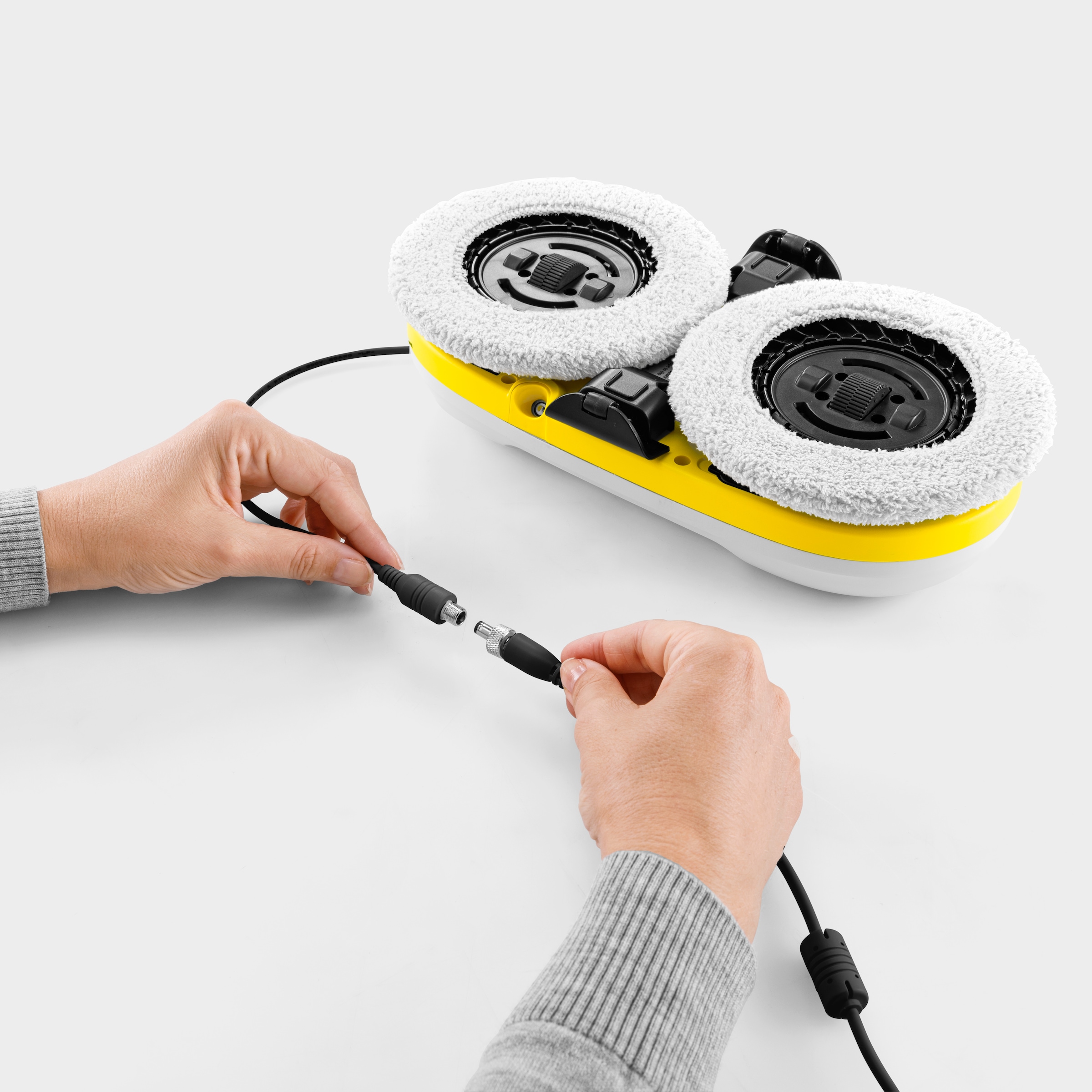 KÄRCHER Fensterputzroboter »RCW 2« Not-Akku und Sicherungsseil