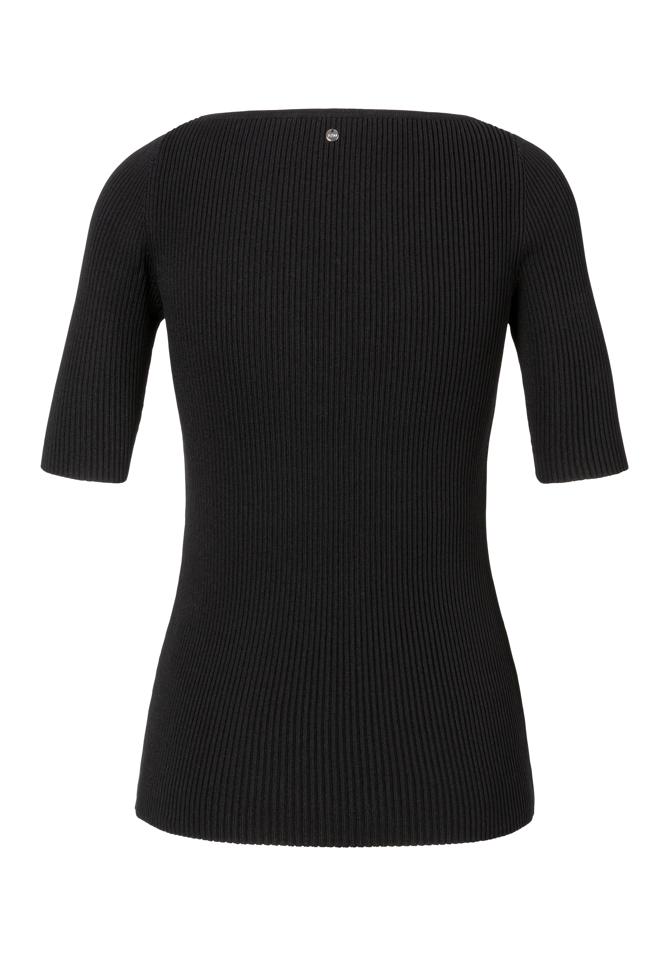 BOSS ORANGE Strickpullover »Faradisco Premium Damenmode«, mit BOSS Metallcharm