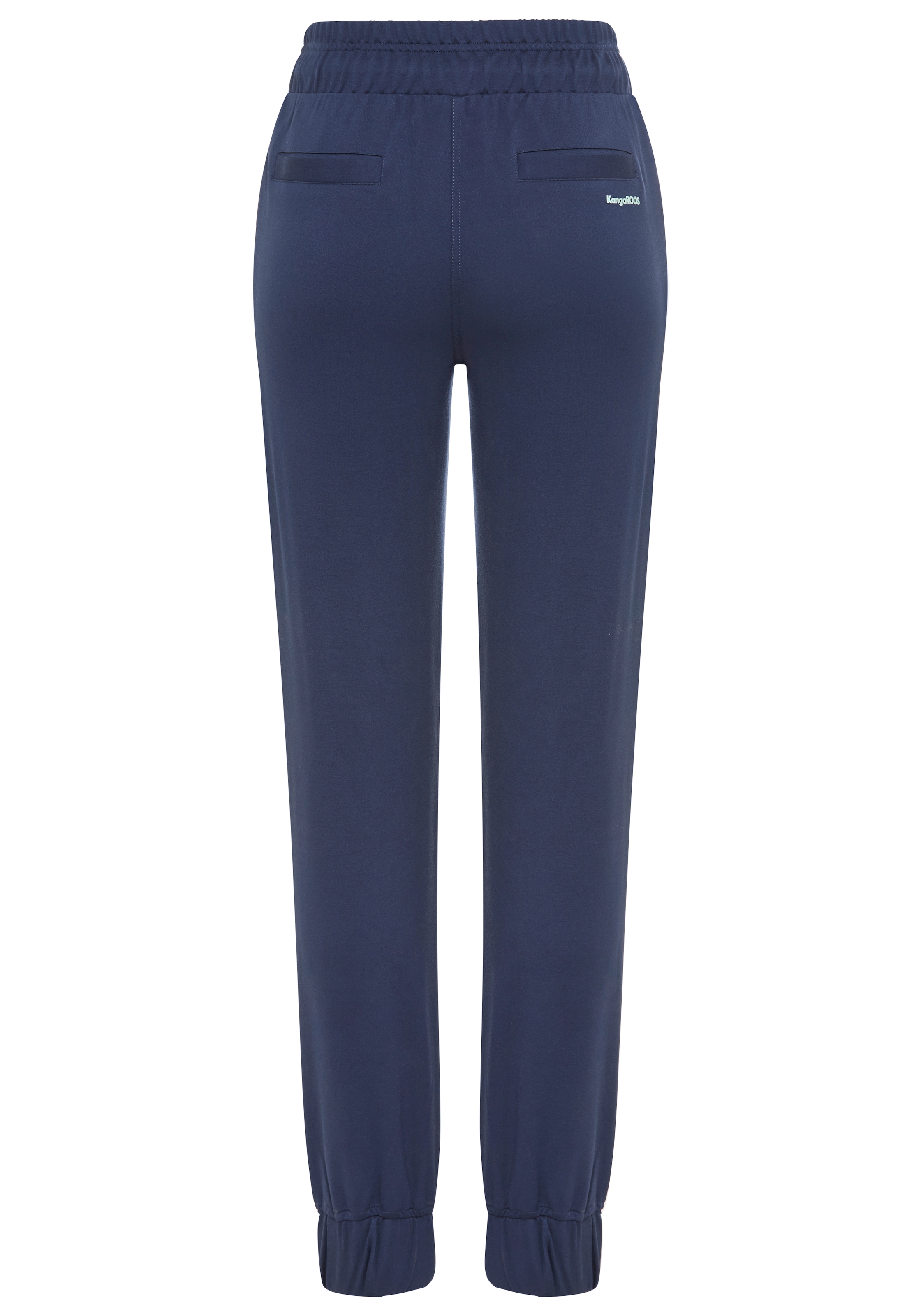 KangaROOS Schlupfhose  Jerseyhose mit geradem Bein, mit Eingrifftaschen und Leistentaschen