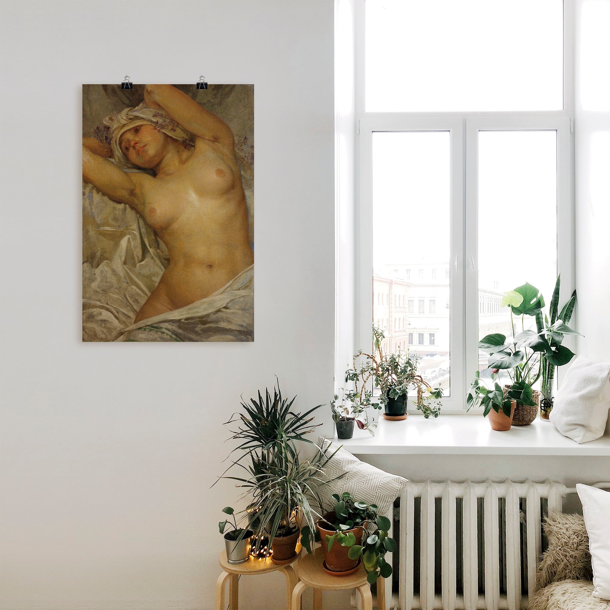 Artland Wandbild »Mädchenakt. 1922.« Frau 1 Stk. tlg. als Leinwandbild, Poster, Wandaufkleber in verschied. Größen