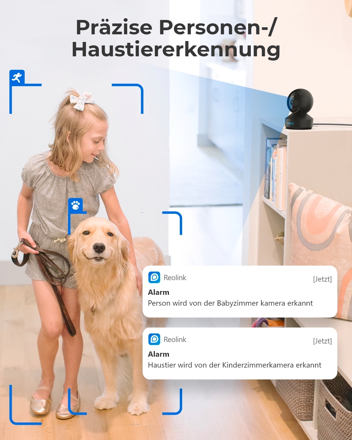 Reolink Überwachungskamera »E Series E330-B WiFi-Indoor«, Innenbereich