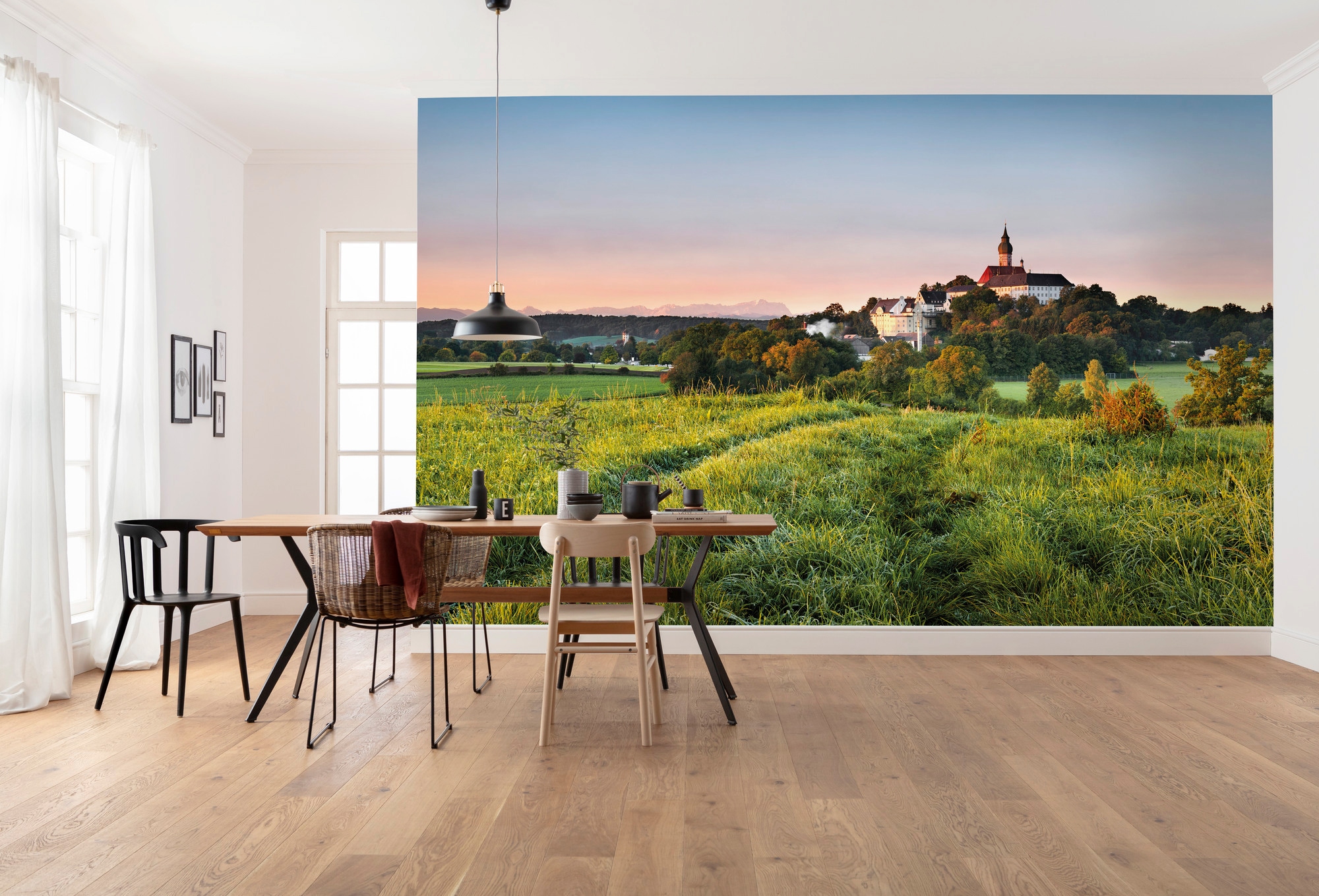 Komar Vliestapete »Digitaldruck Vlies -  Himmlisch - Größe 450 x 280 cm« bedruckt glatt Wohnzimmer, Schlafzimmer