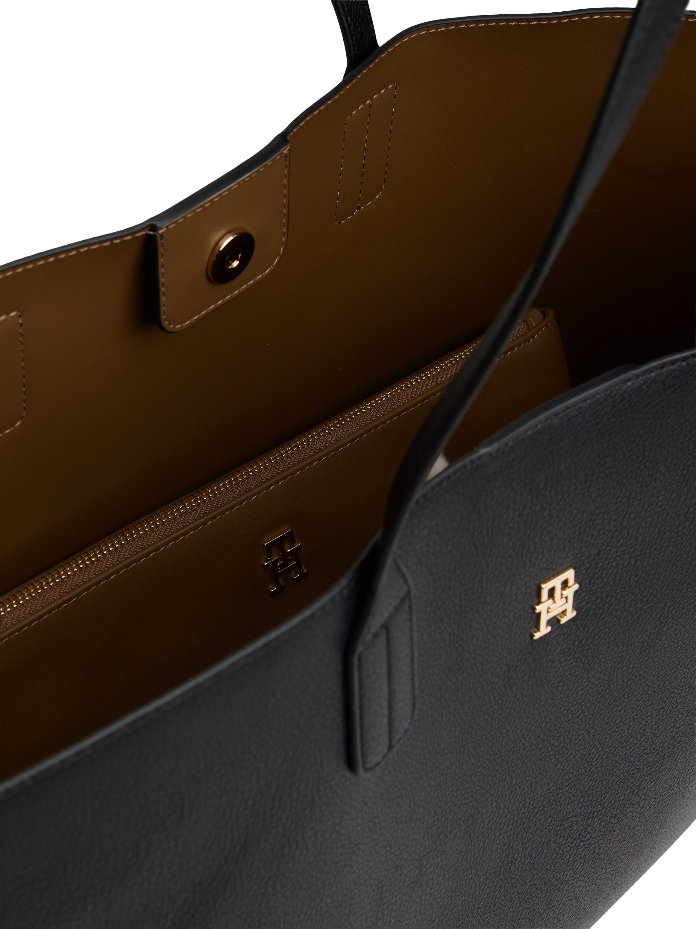 Tommy Hilfiger Tragetasche »TH ICON TOTE« , Damen Schultertasche mit herausnehmbarer RV-Innentasche