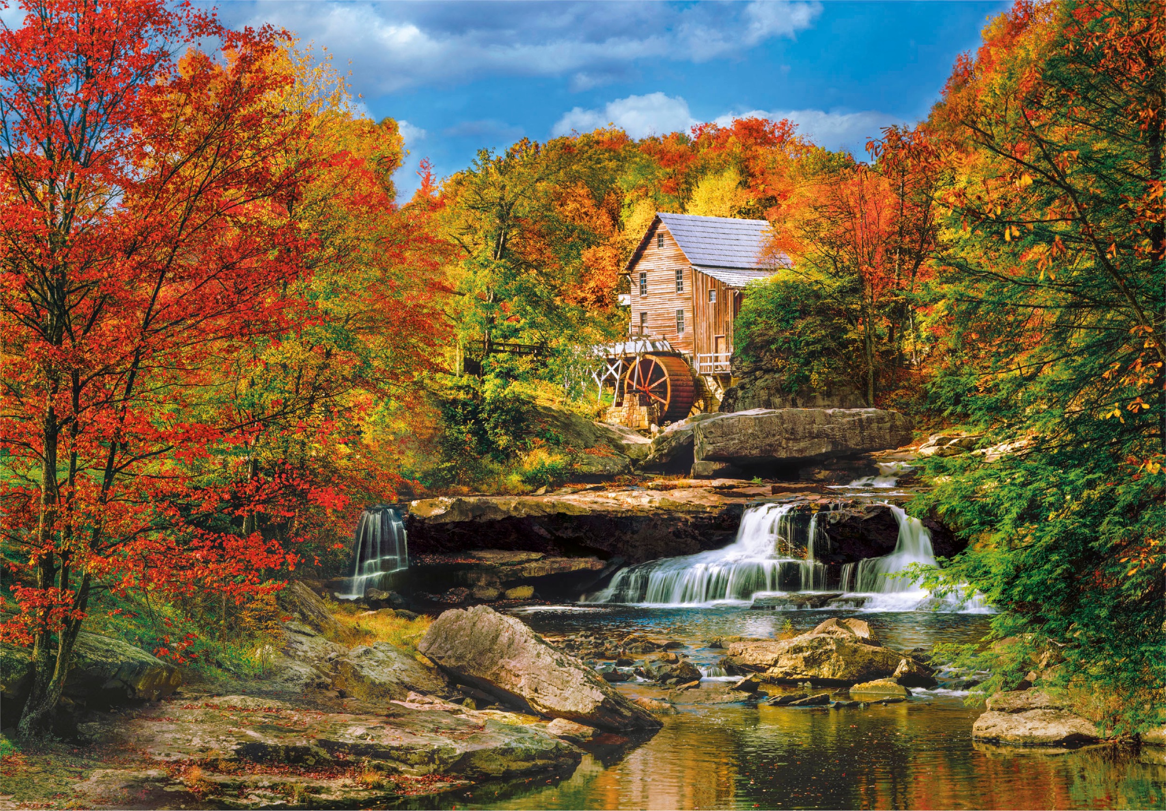 Clementoni® Puzzle »High Quality Collection, Glade Creek Grist Mill«, Made in Europe