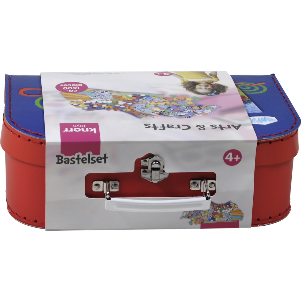 Knorrtoys® Kreativset »Bastelkoffer groß«, (Set, 1500 tlg.)