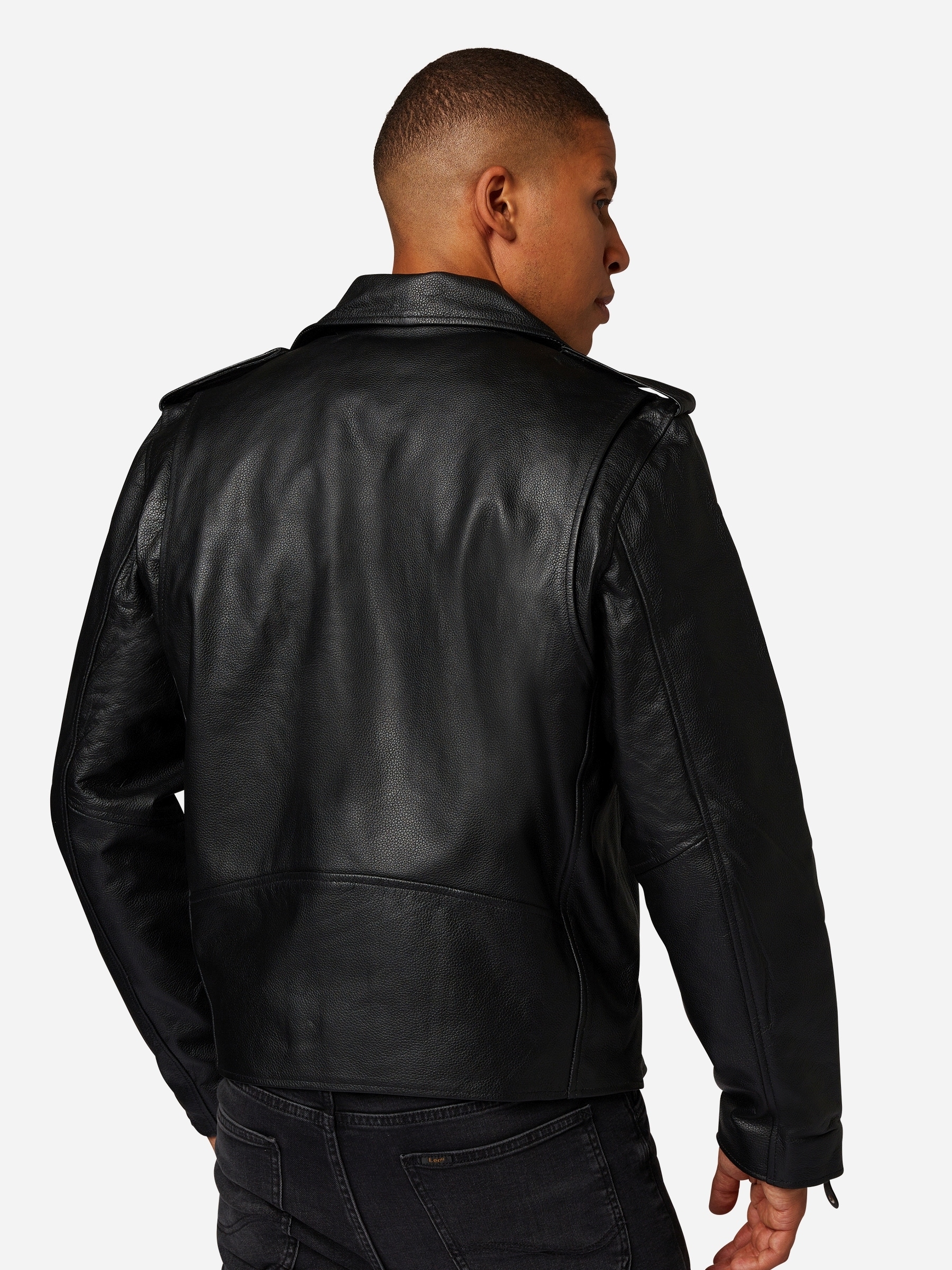 RICANO Bikerjacke »Lederjacke Brando« Handgefertigt aus echtem Leder