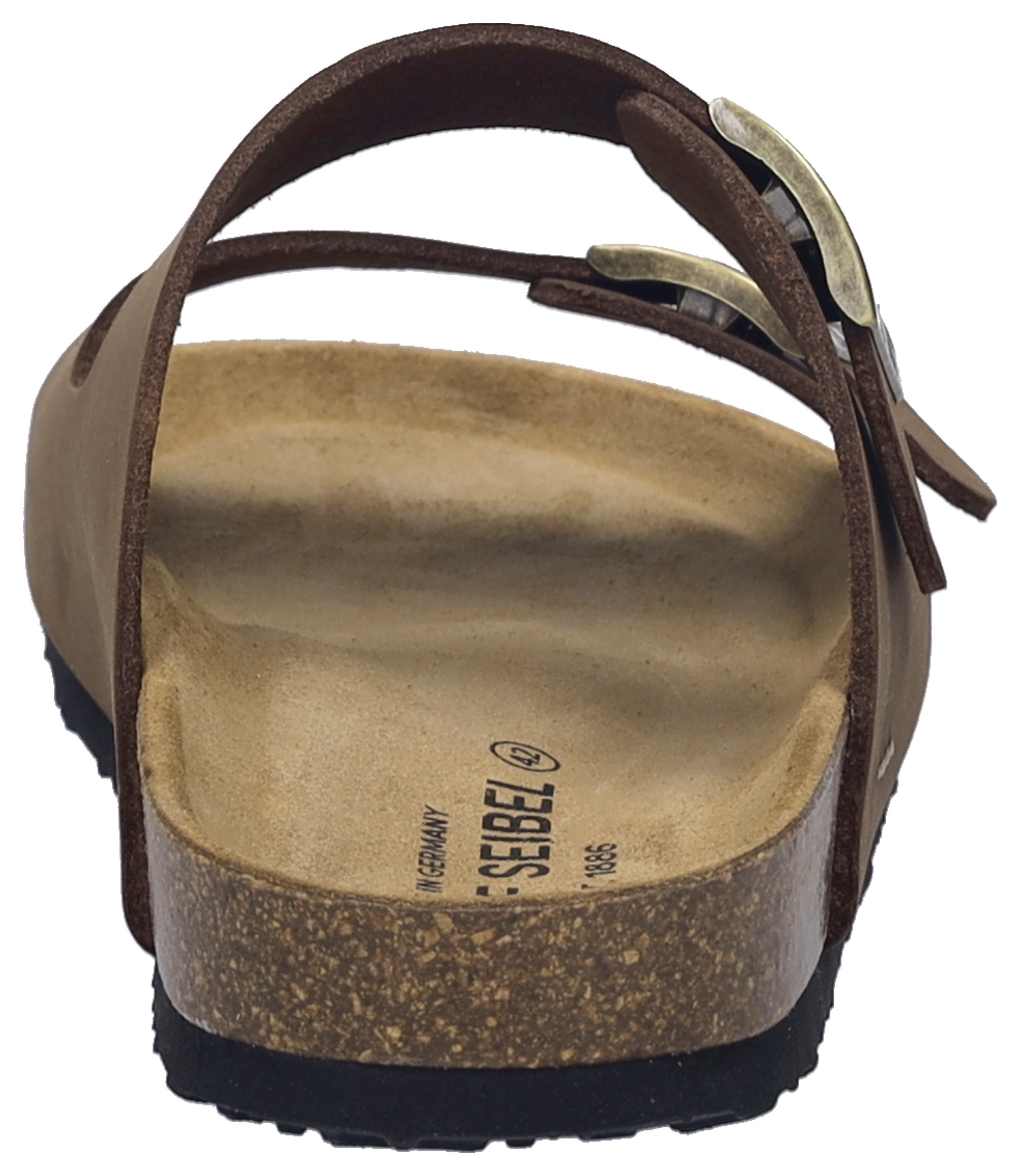 Josef Seibel, Damen, Pantolette »Josef 01« , Sommerschuh, Schlappen, Sandale mit softem Fußbett, braun, 48, braun, Bequeme Pantolette in Schuhweite G