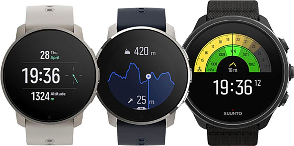 Suunto Smartwatch »9 Peak Pro«, (3,04 cm / 1,2 Zoll),)