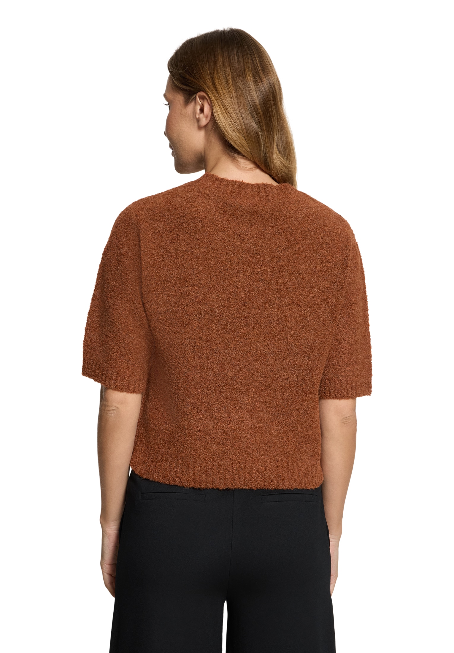 Betty&Co Strickpullover »Strickpullover mit Rundhalsausschnitt«