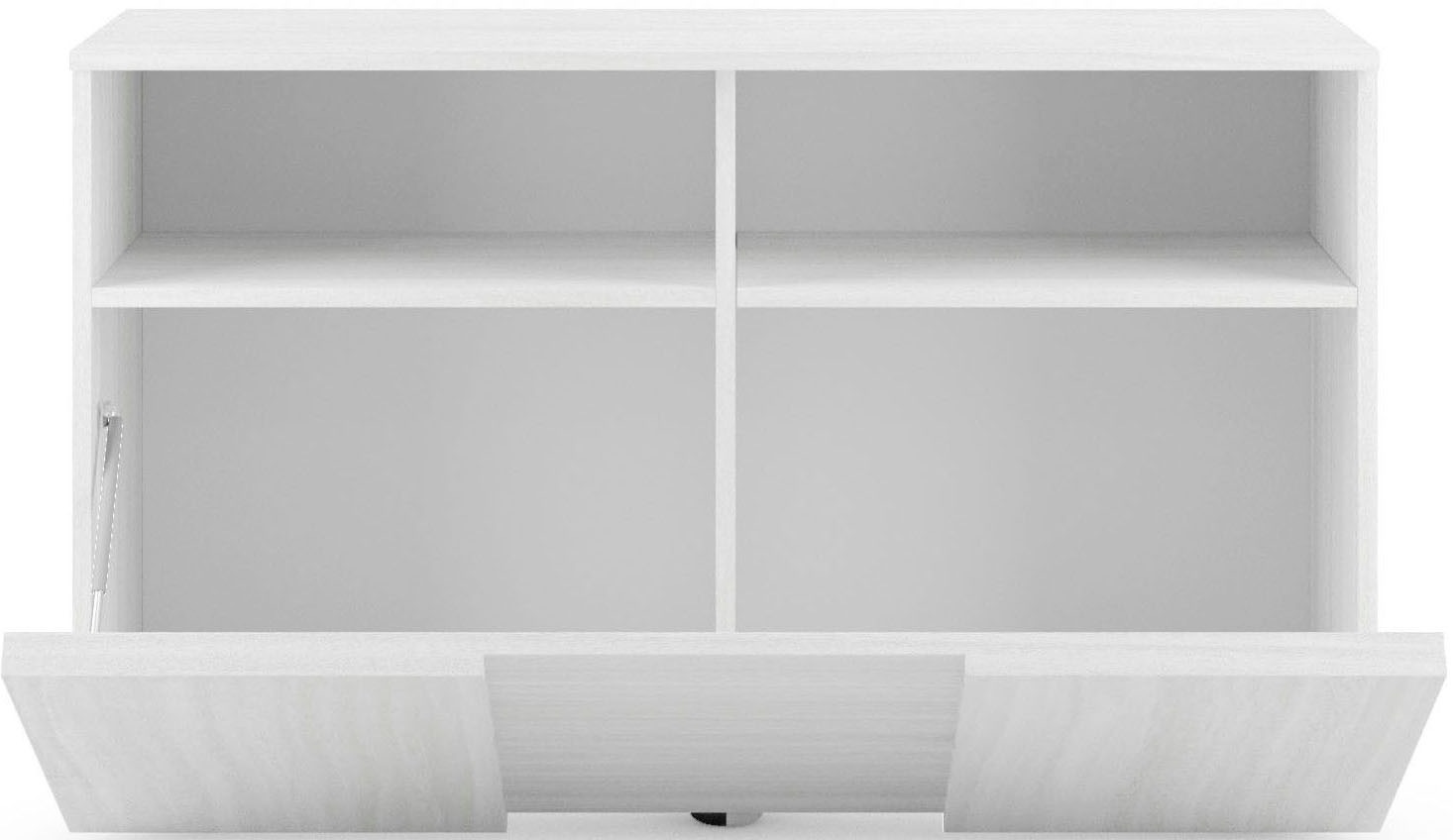 Home affaire Garderobenschrank »Dama, Breite 91 cm, Höhe 51 cm, Schuhbank 1 Klappe« Garderobenbank, Front in 3D-Optik