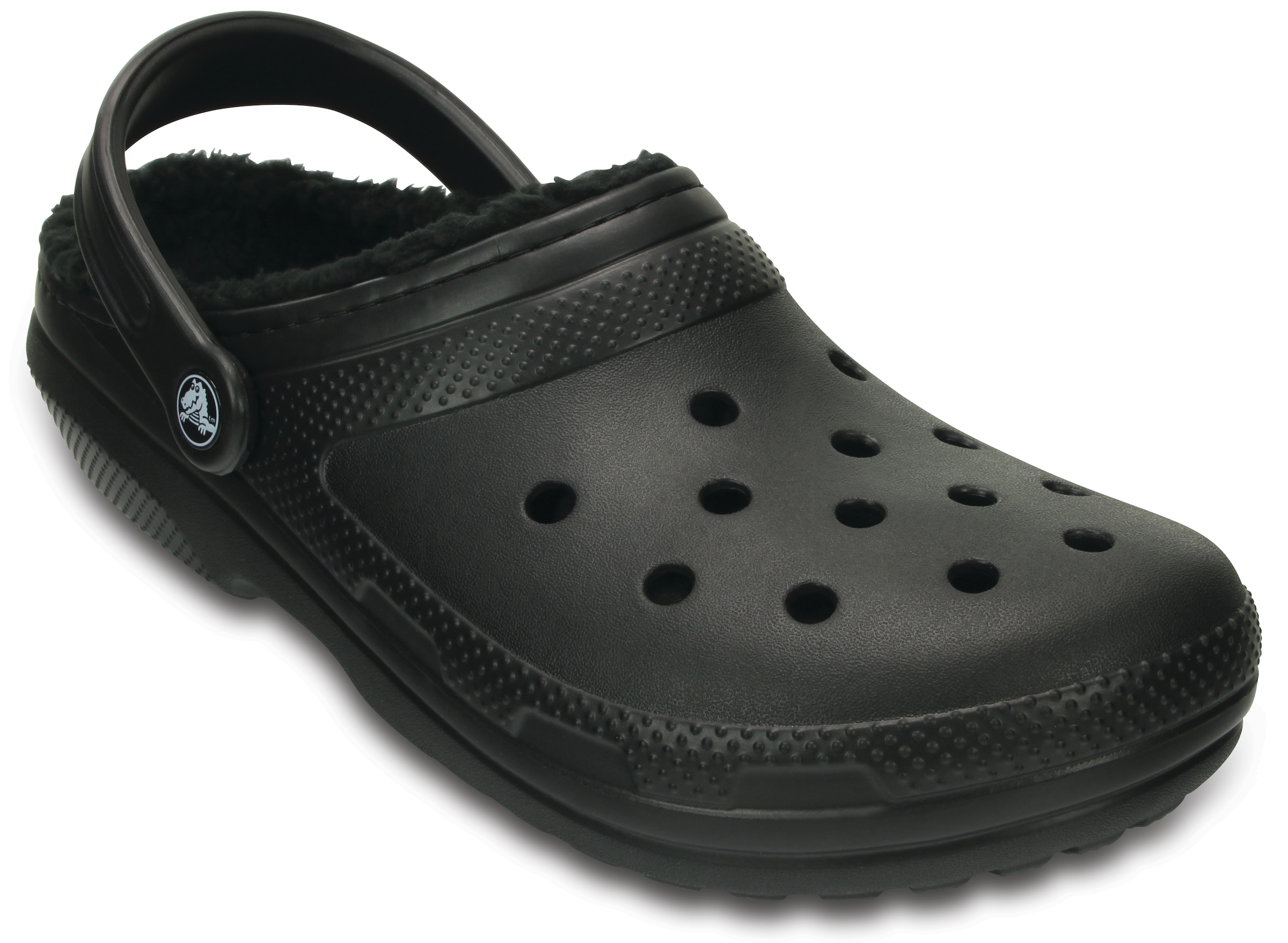 Crocs Hausschuh »Classic Lined Clog«, Gartenclog, Schlappen, Clog, mit kuscheligem Fellimitat