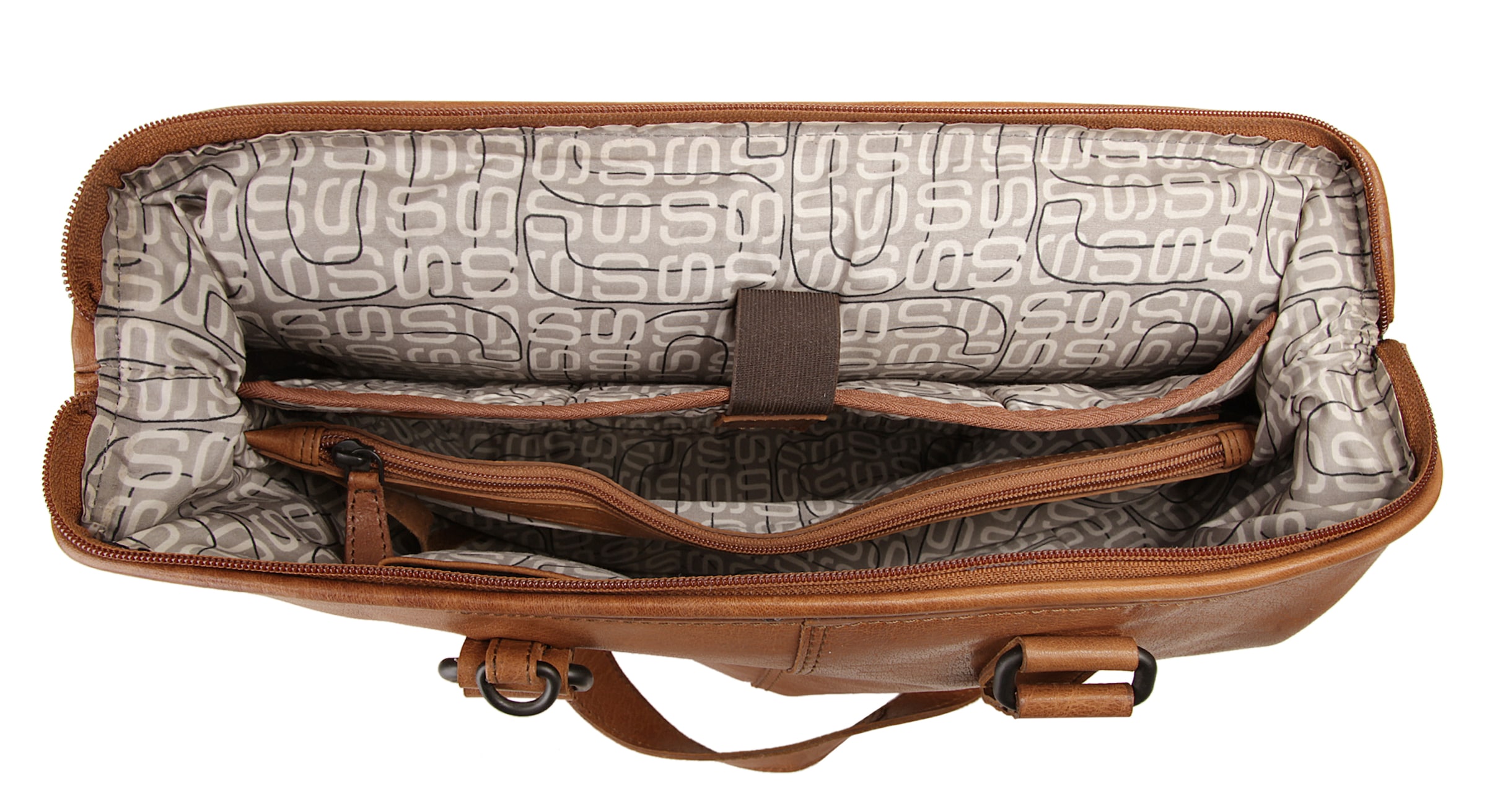Spikes & Sparrow Shopper »LAPTOP SHOULDERBAG«, echt Leder