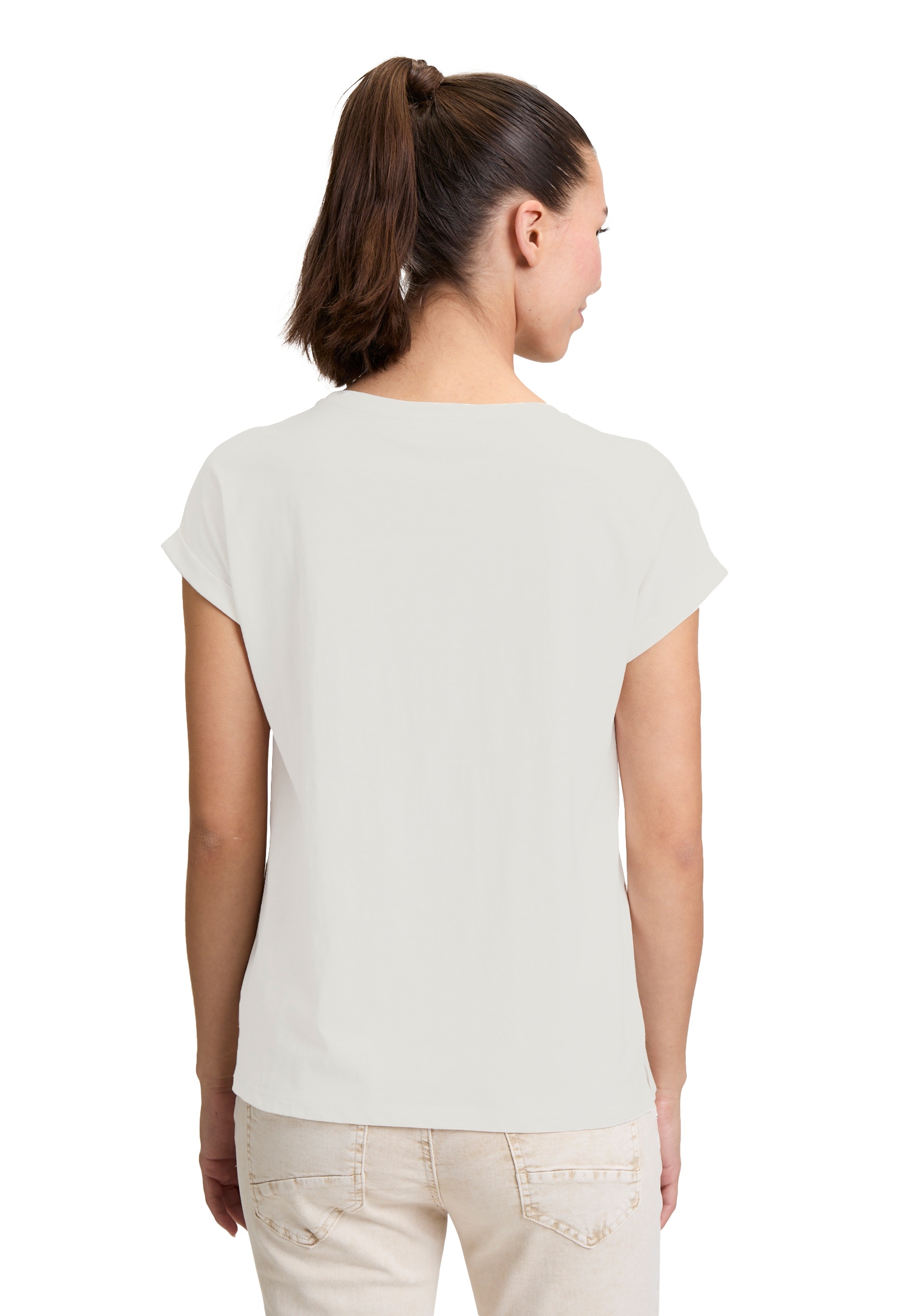 Cartoon Langarmshirt »Printshirt mit Ärmelaufschlag«