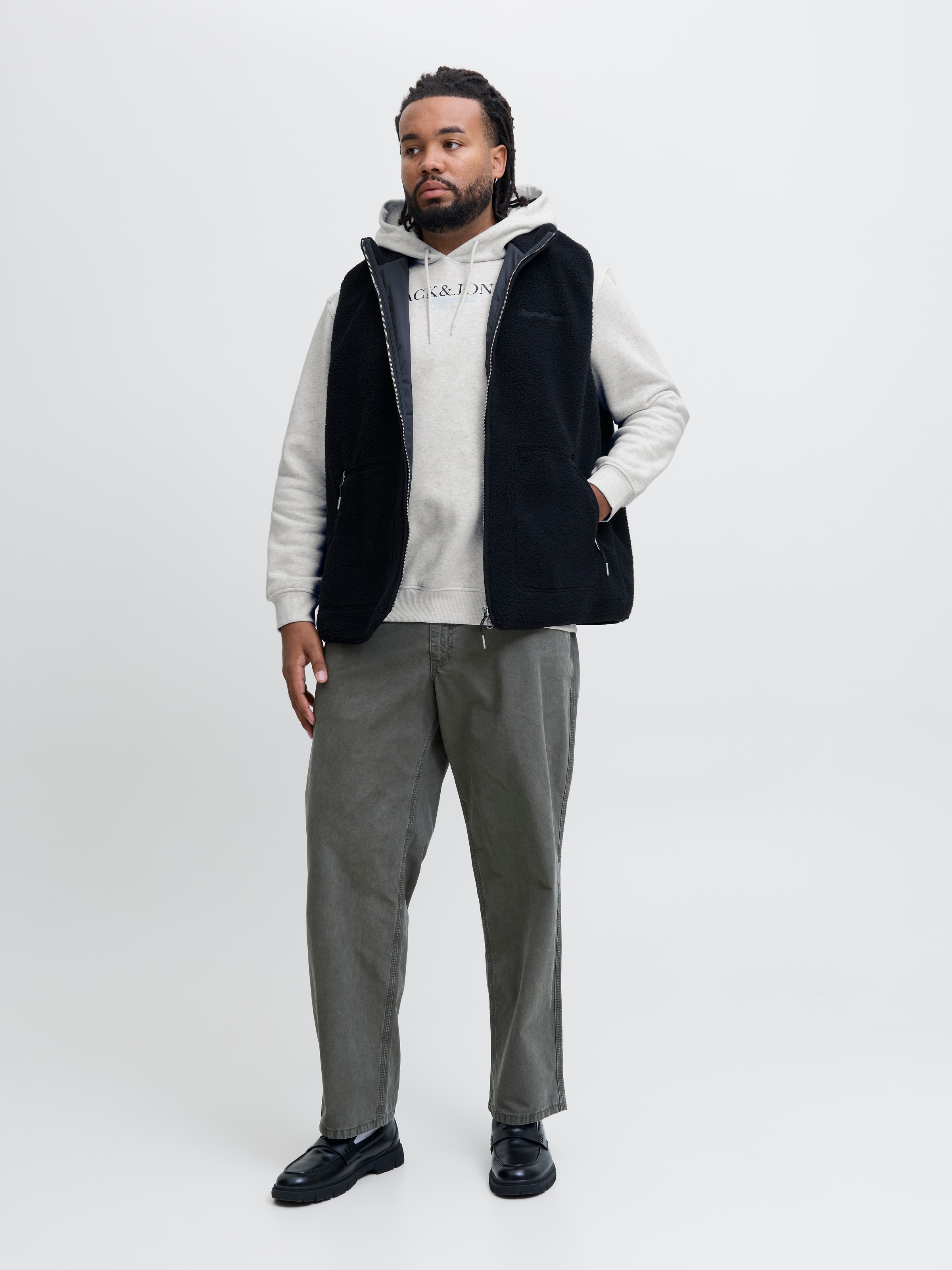 Jack & Jones PlusSize Kapuzensweatshirt »JORBILLYBURG SWEAT HOOD FST PLS«
