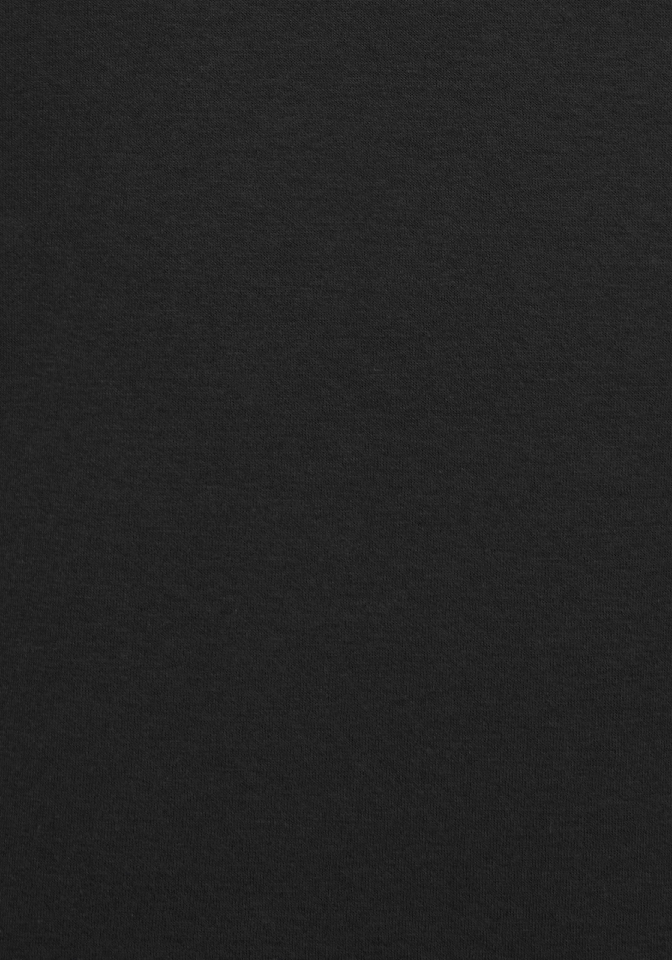 Bench. Loungewear Longsweatshirt , mit Stehkragen in Layeroptik und Kängurutasche, Loungewear
