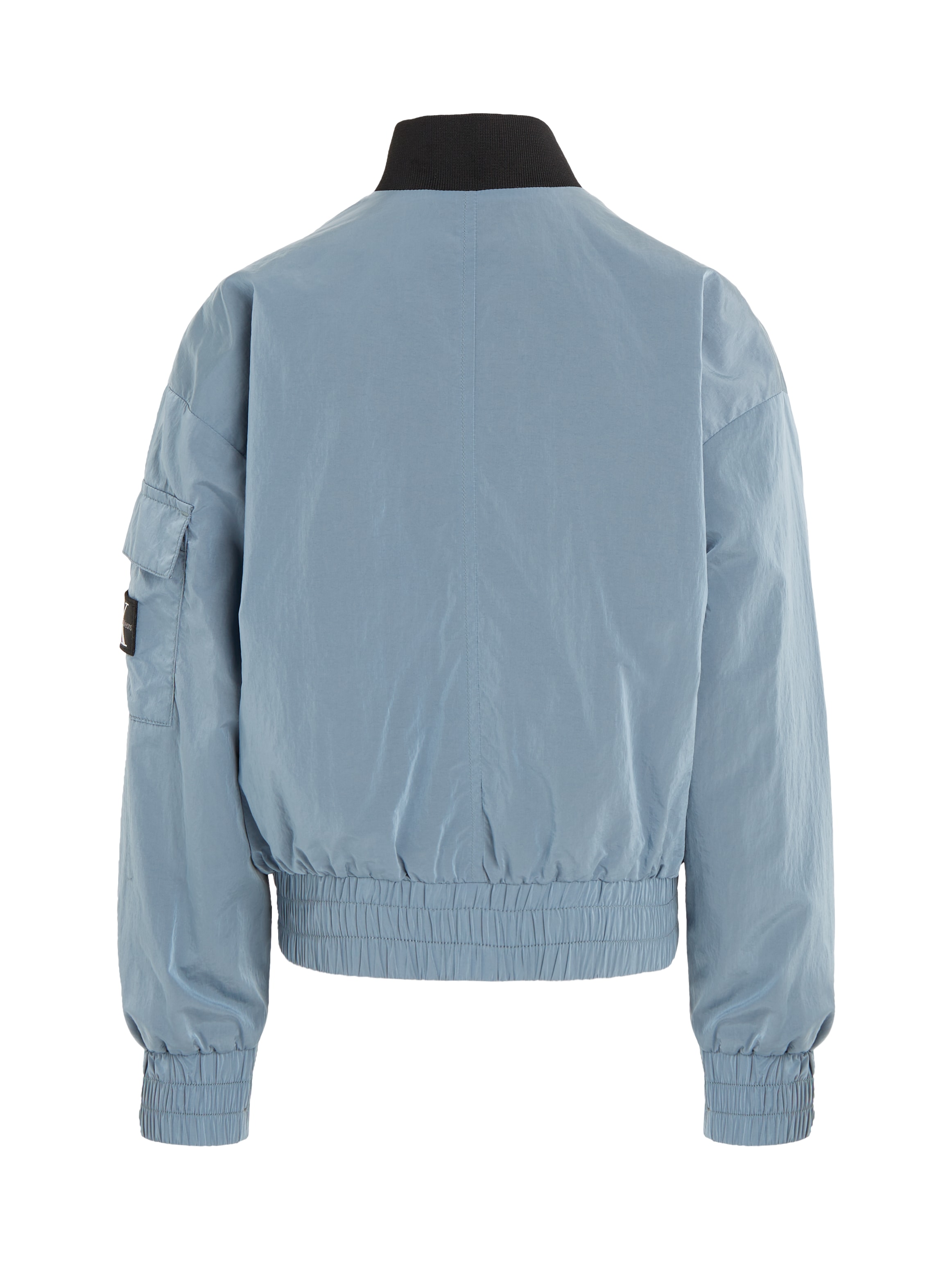 Calvin Klein Jeans ZIPPED UNIVERSAL BOMBER«, Logopatch »STRUCTURED Bomberjacke mit | kaufen online NYLON