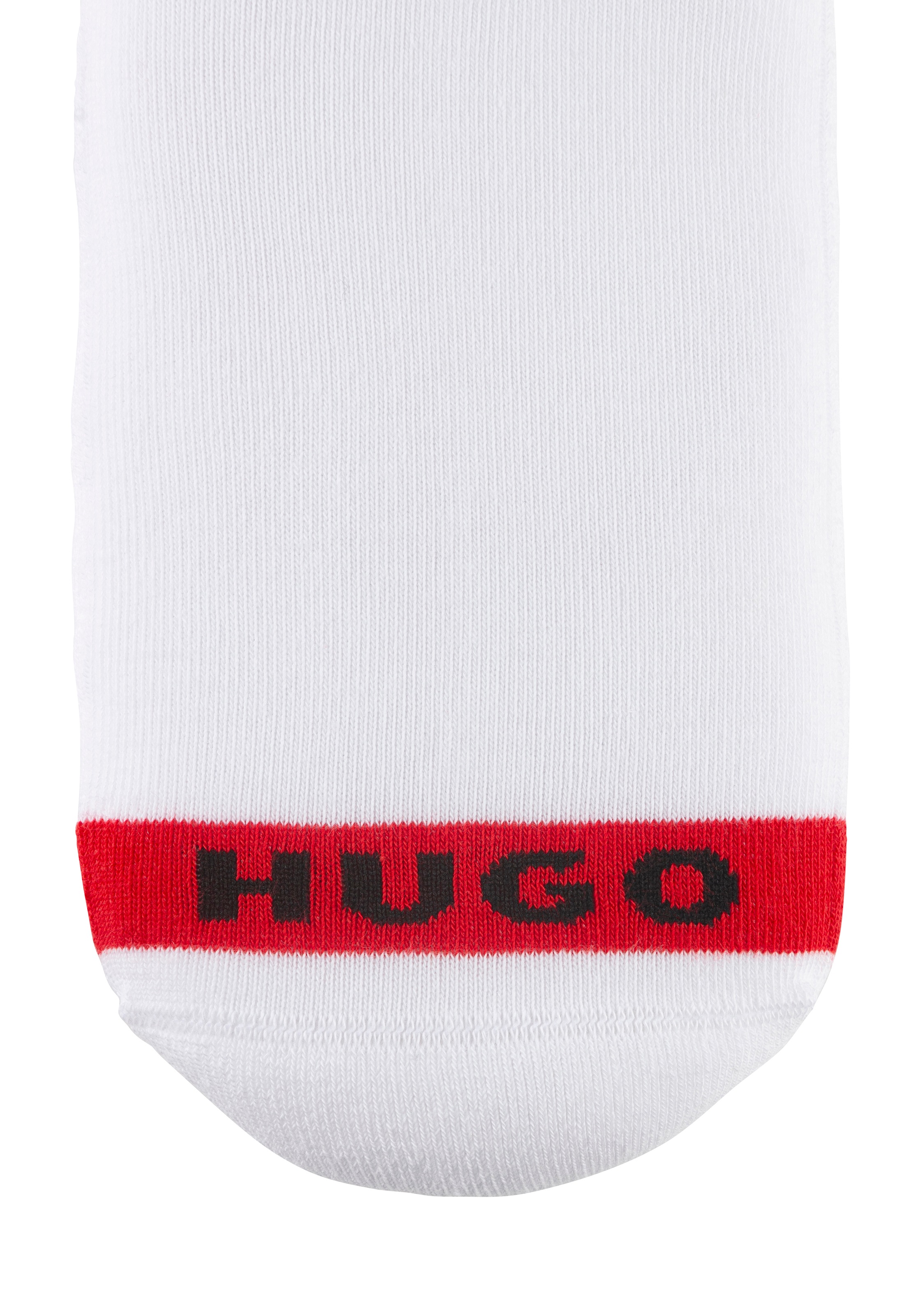 HUGO Underwear Businesssocken »3P LC PLUSH TAPE CC«, (Packung, 3 Paar, 3er), mit HUGO Logostickerei auf rotem Farbstreifen