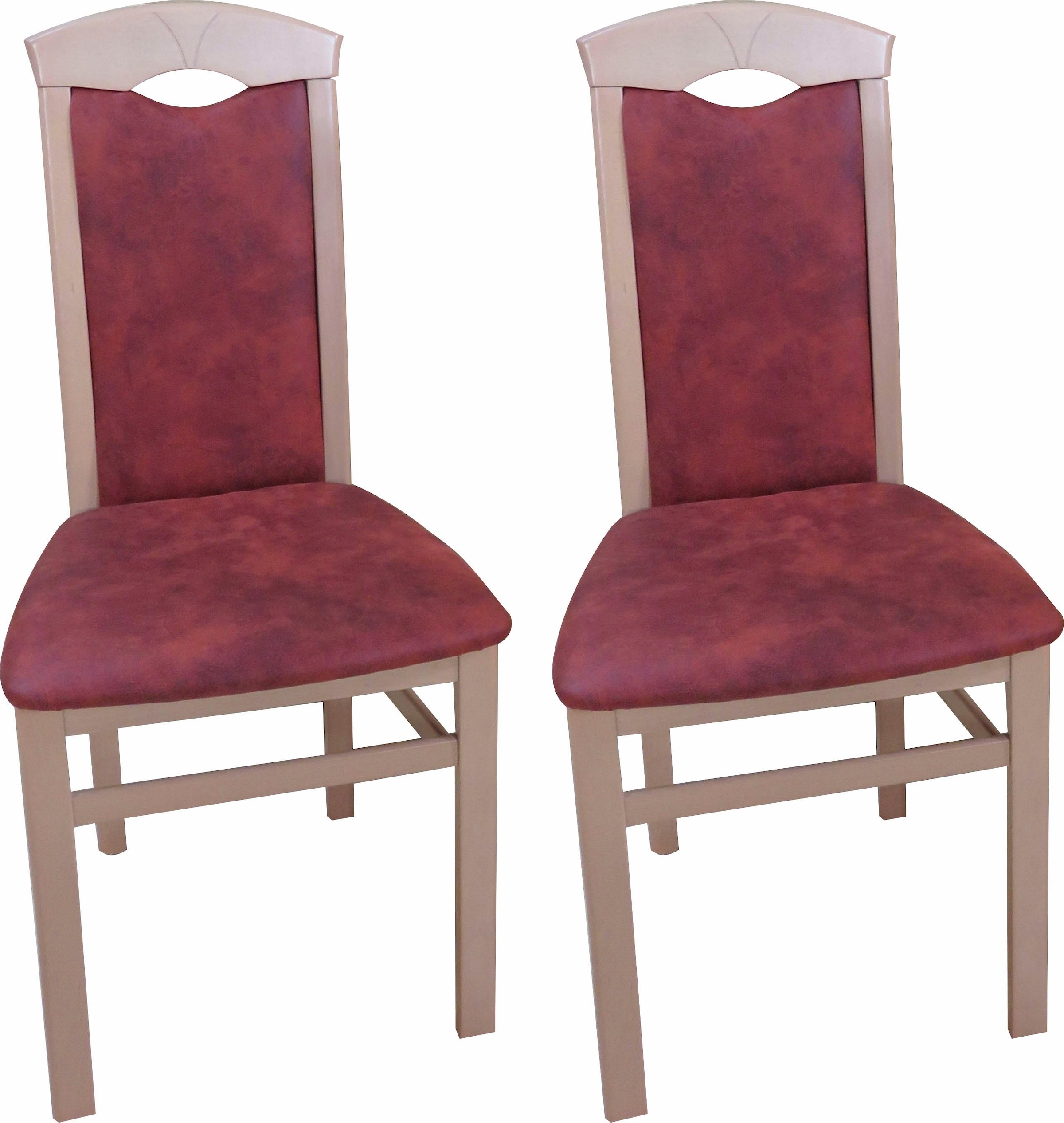 Home affaire 4-Fußstuhl (Set) 2 Stk.